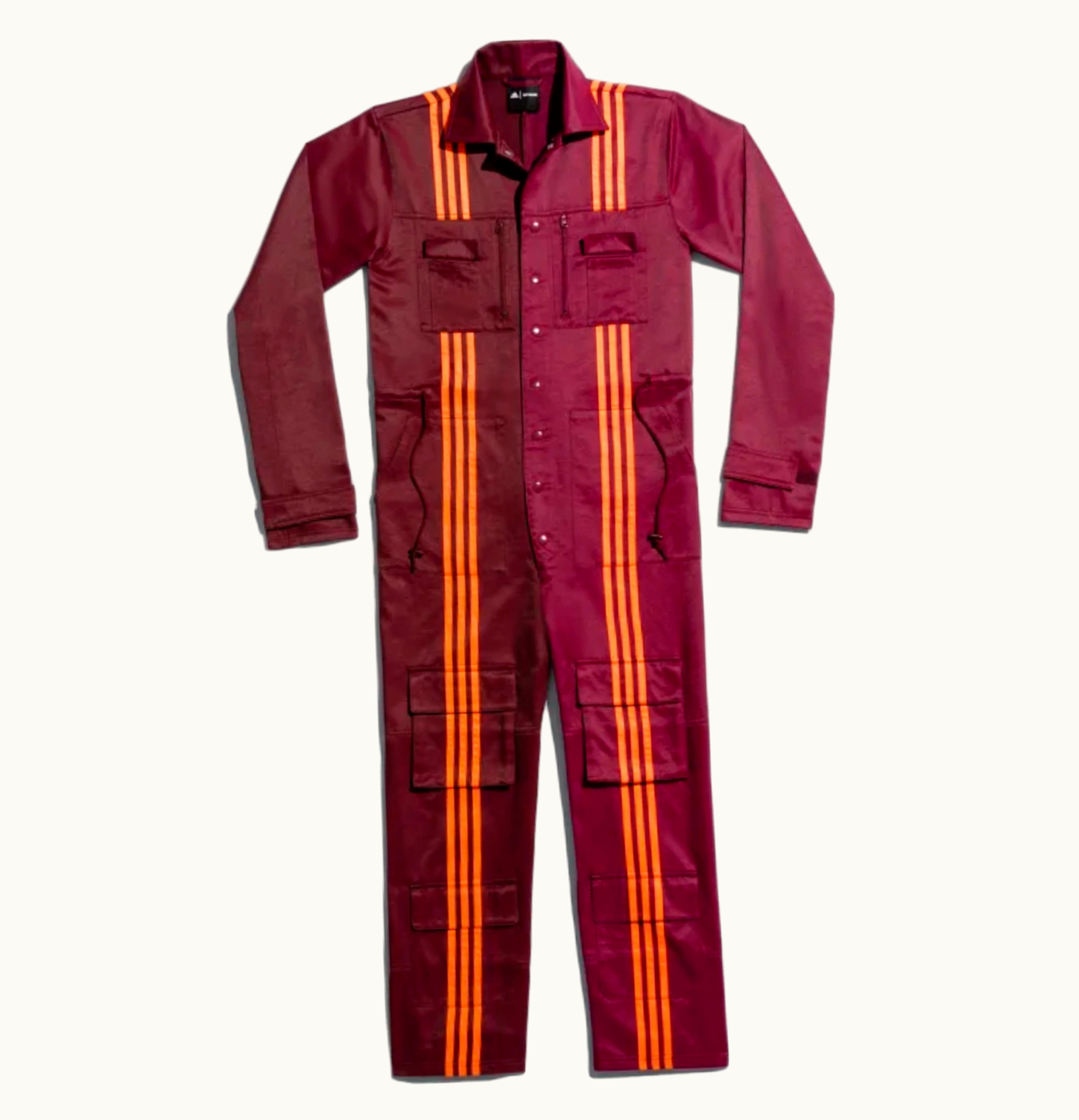 Adidas adidas Ivy Park Jumpsuit Maroon Solar Orange