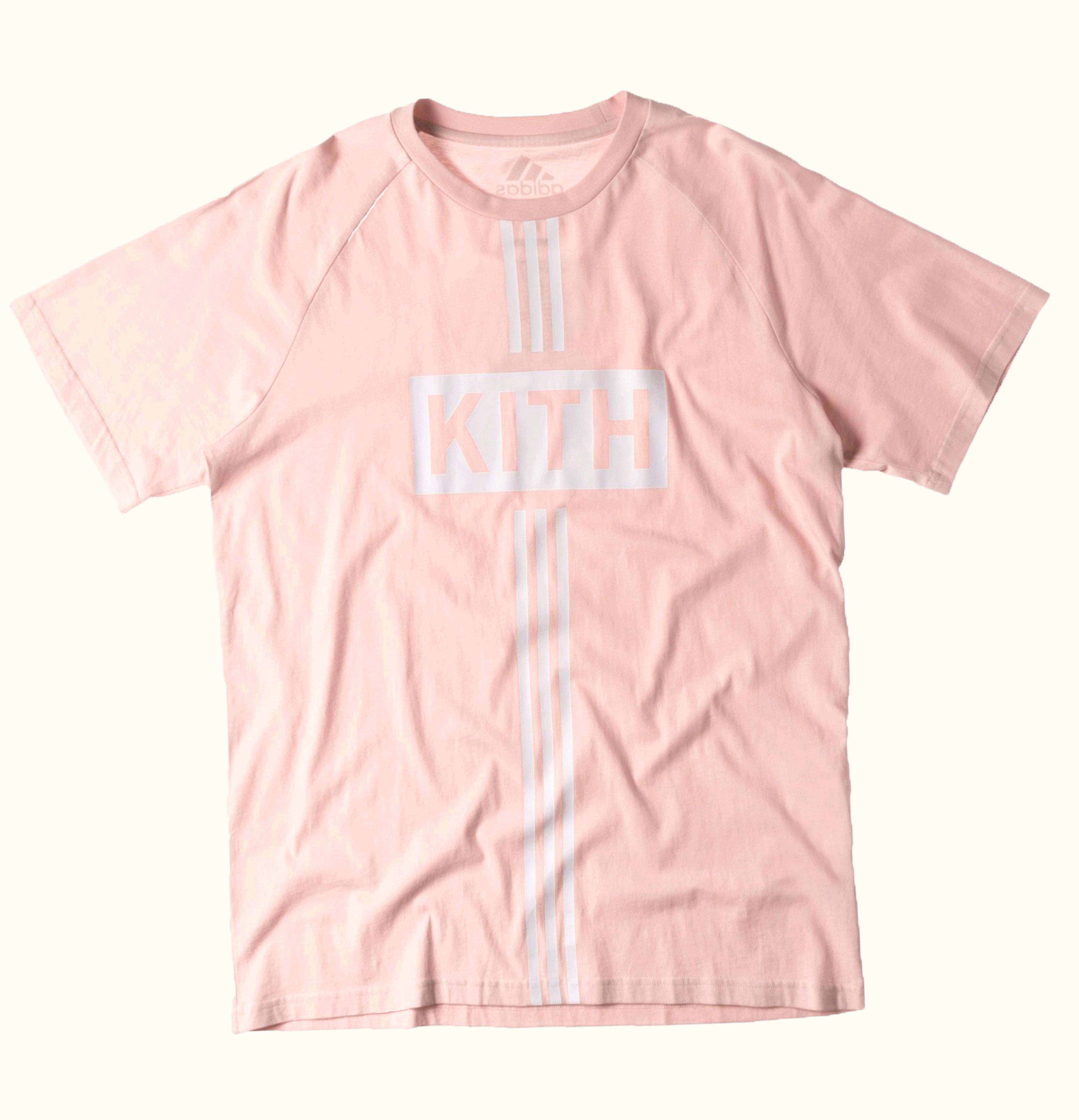 Kith Kith adidas Soccer Flamingos Home Classic Logo Tee Pink