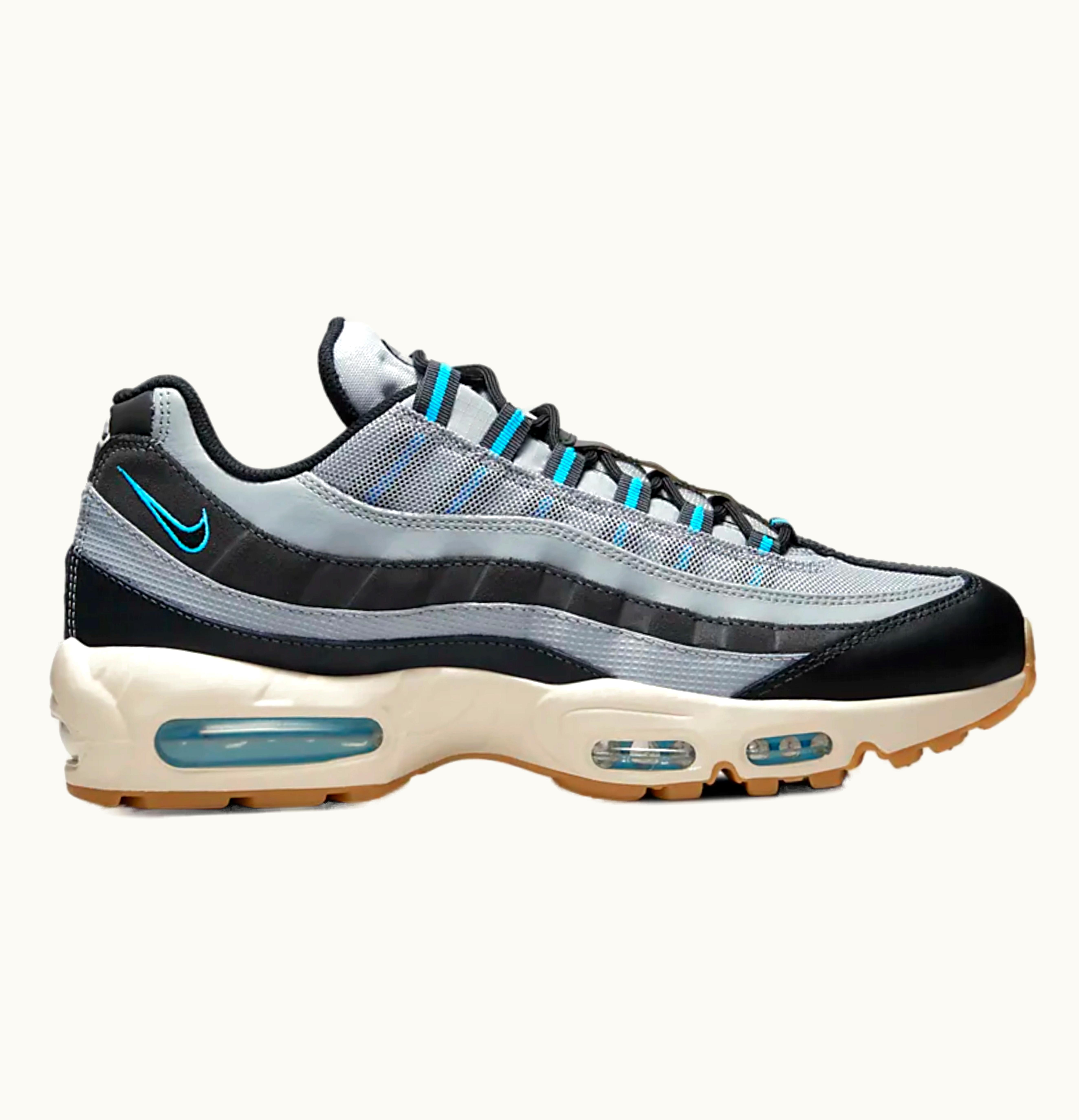 Nike Nike Air Max 95 Light Smoke Gray Chlorin Blue