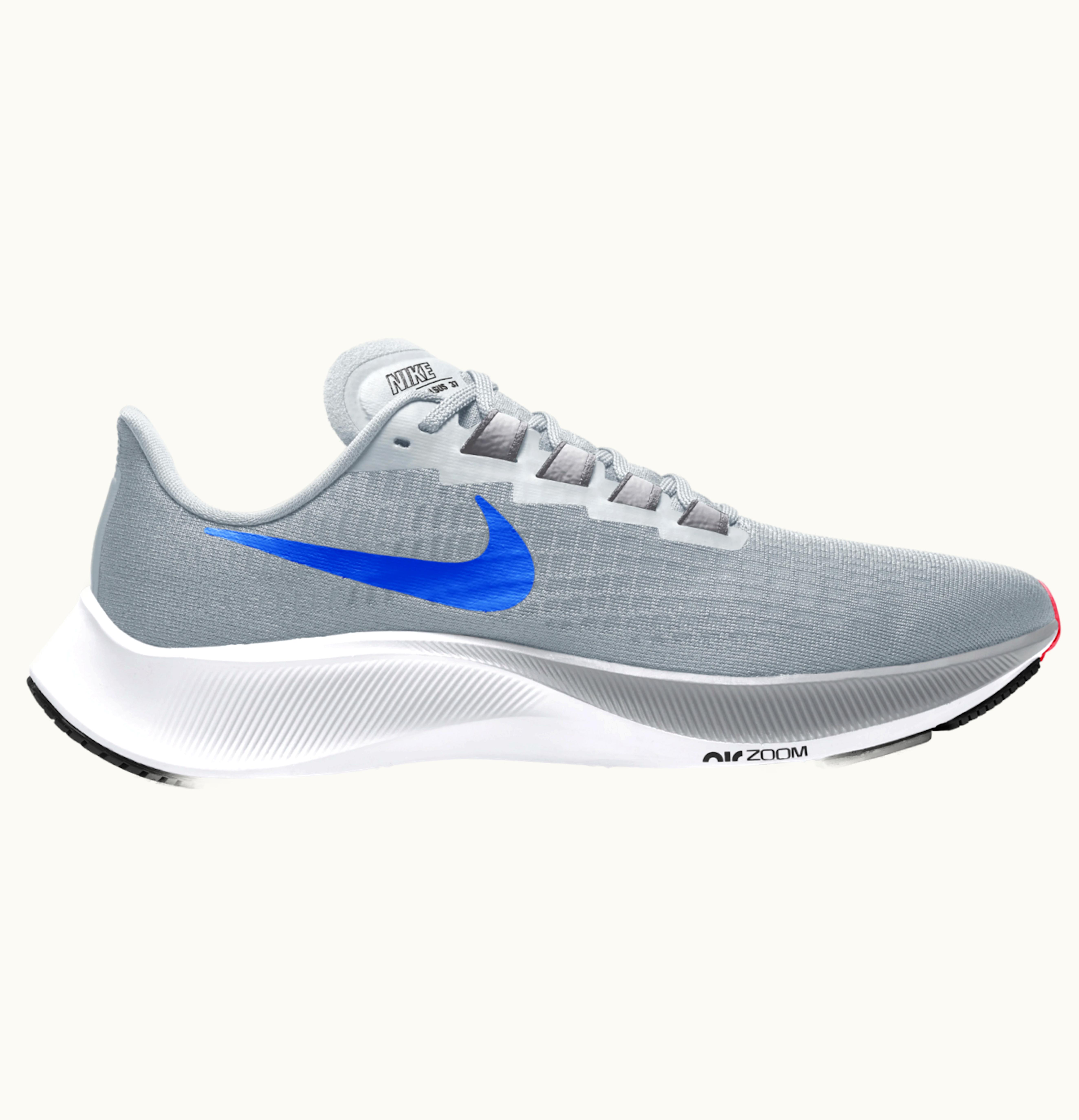 Nike Nike Air Zoom Pegasus 37 Pure Platinum Racer Blue