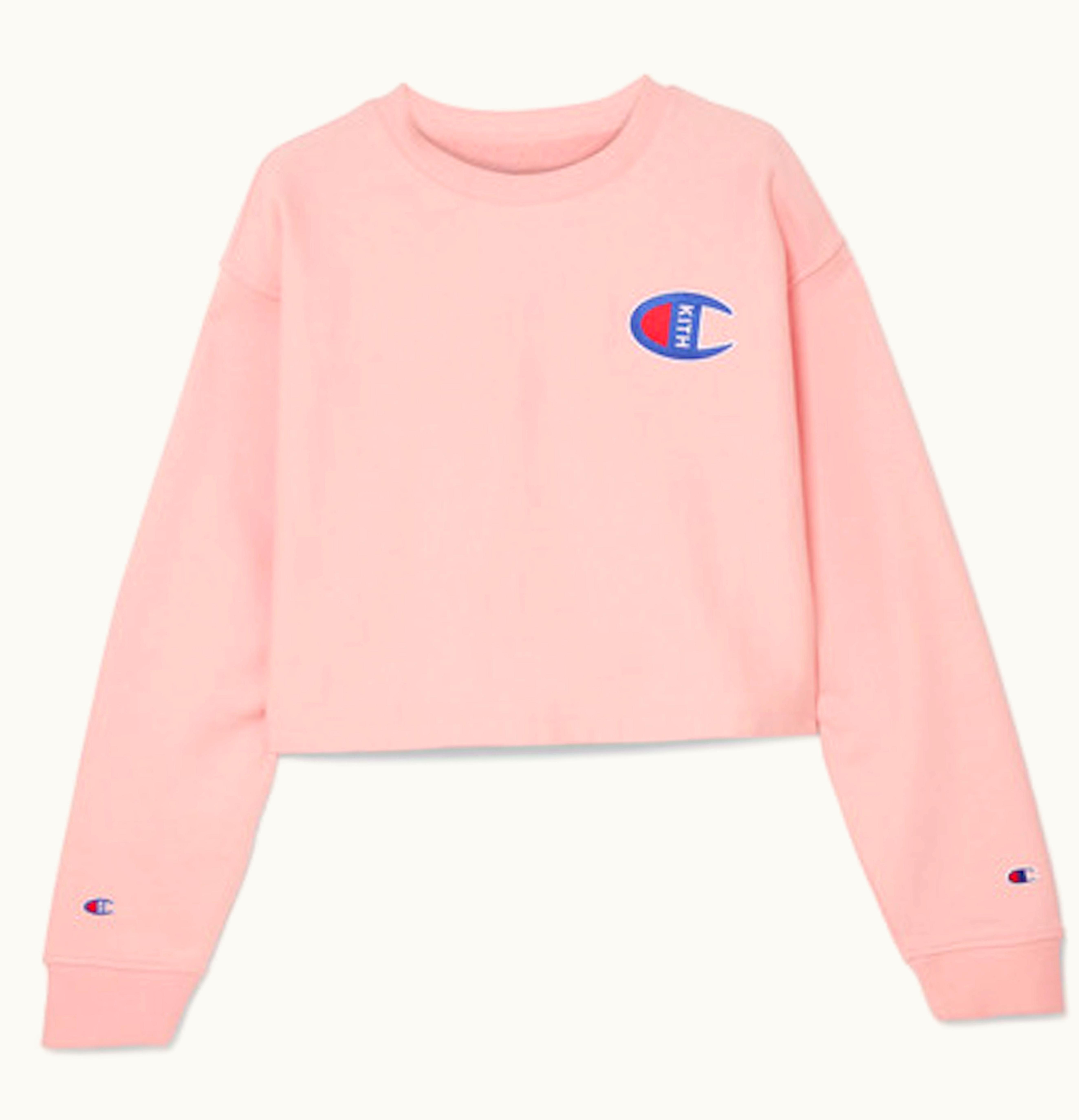Kith Kith Champion Brianna Cropped Crewneck Pink