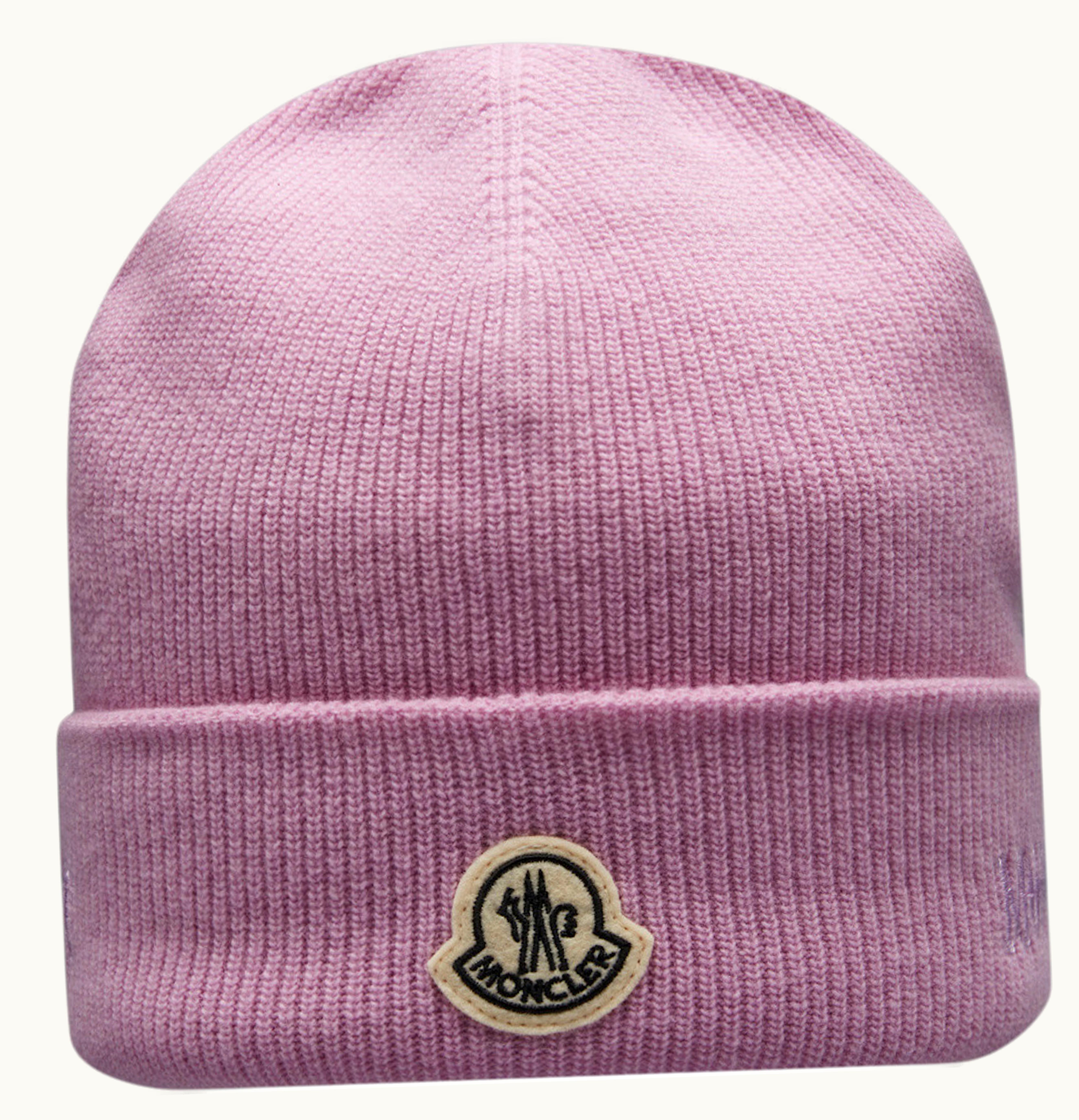 Moncler Moncler Hiroshi Fujiwara x Fragment Wool Beanie Pink