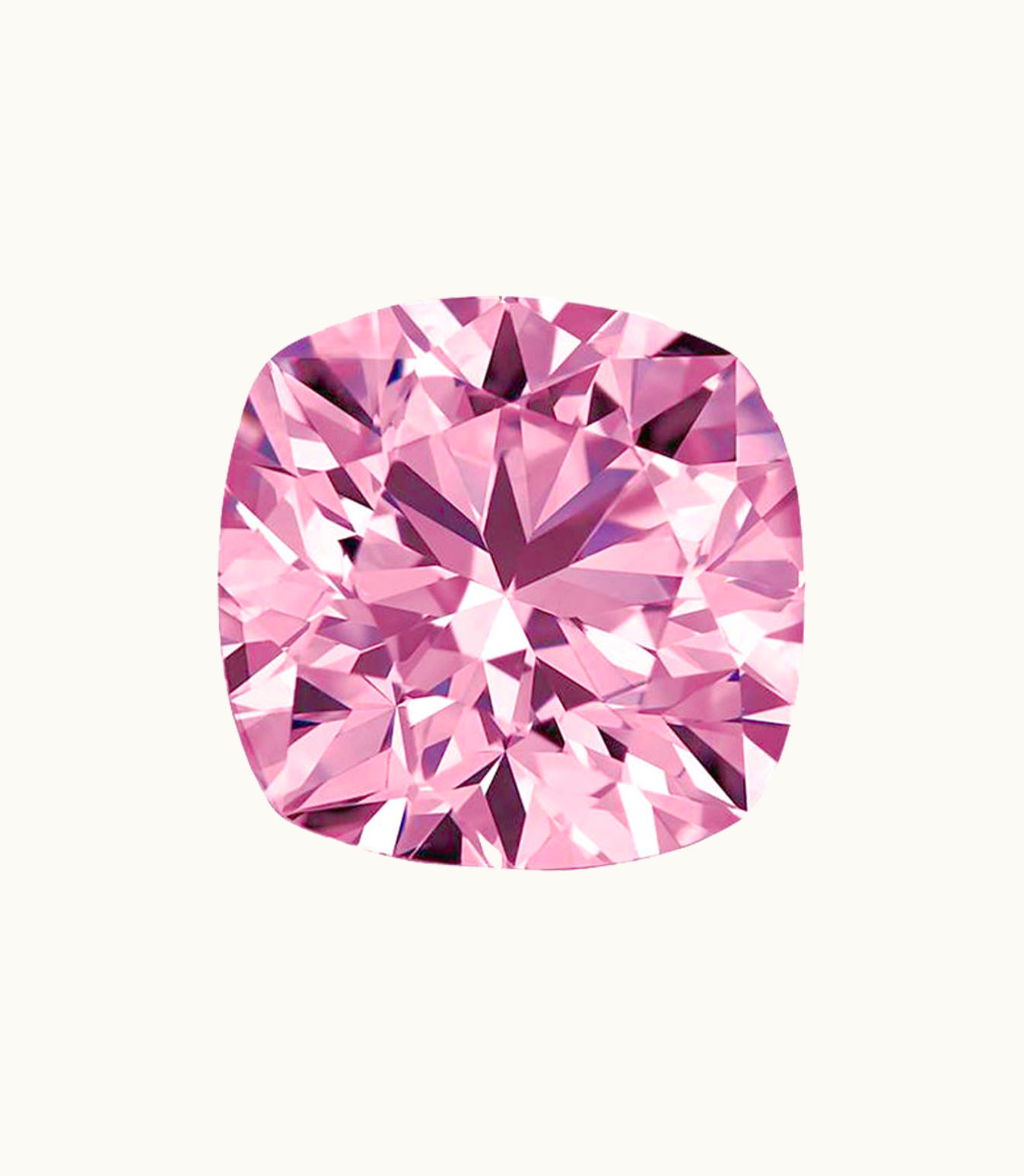 Loose Pink Diamonds Cushion Loose Pink Diamonds Color U - Clarity I1 - Cut Fair - Shape Cushion