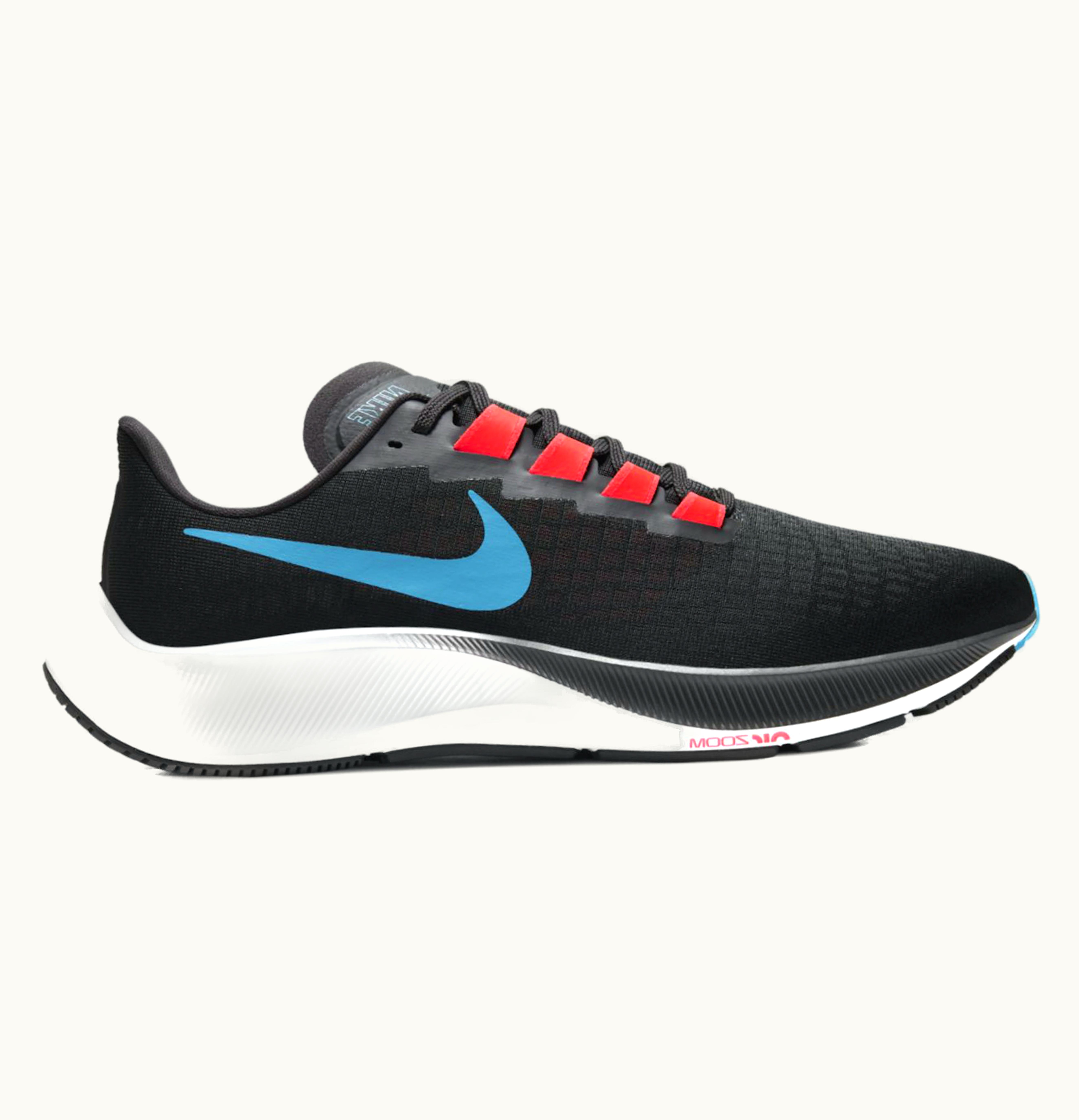 Nike Nike Air Zoom Pegasus 37 Off Noir Light Blue Fury