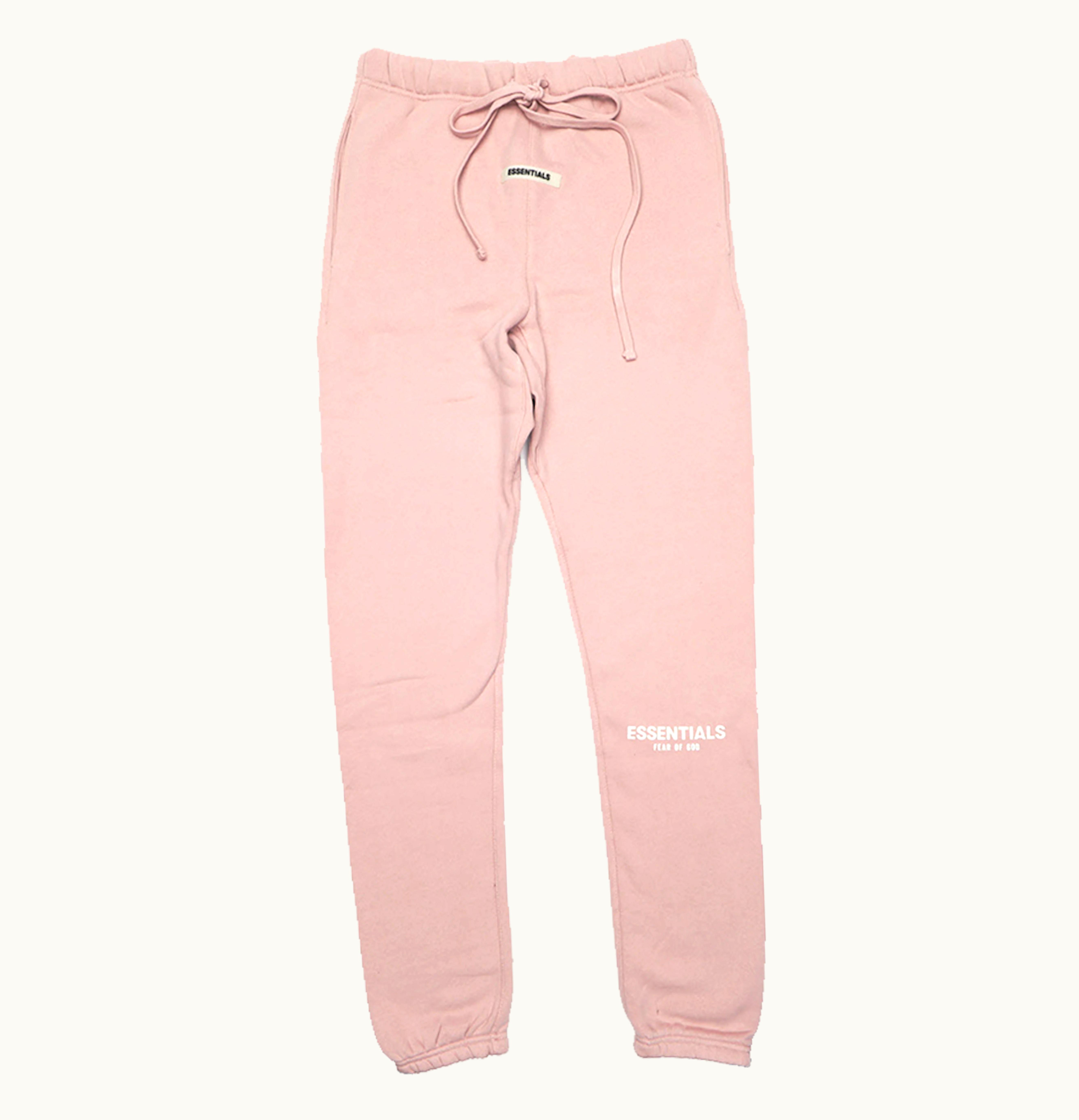FEAR OF GOD FEAR OF GOD ESSENTIALS Pink Sweatpants Blush