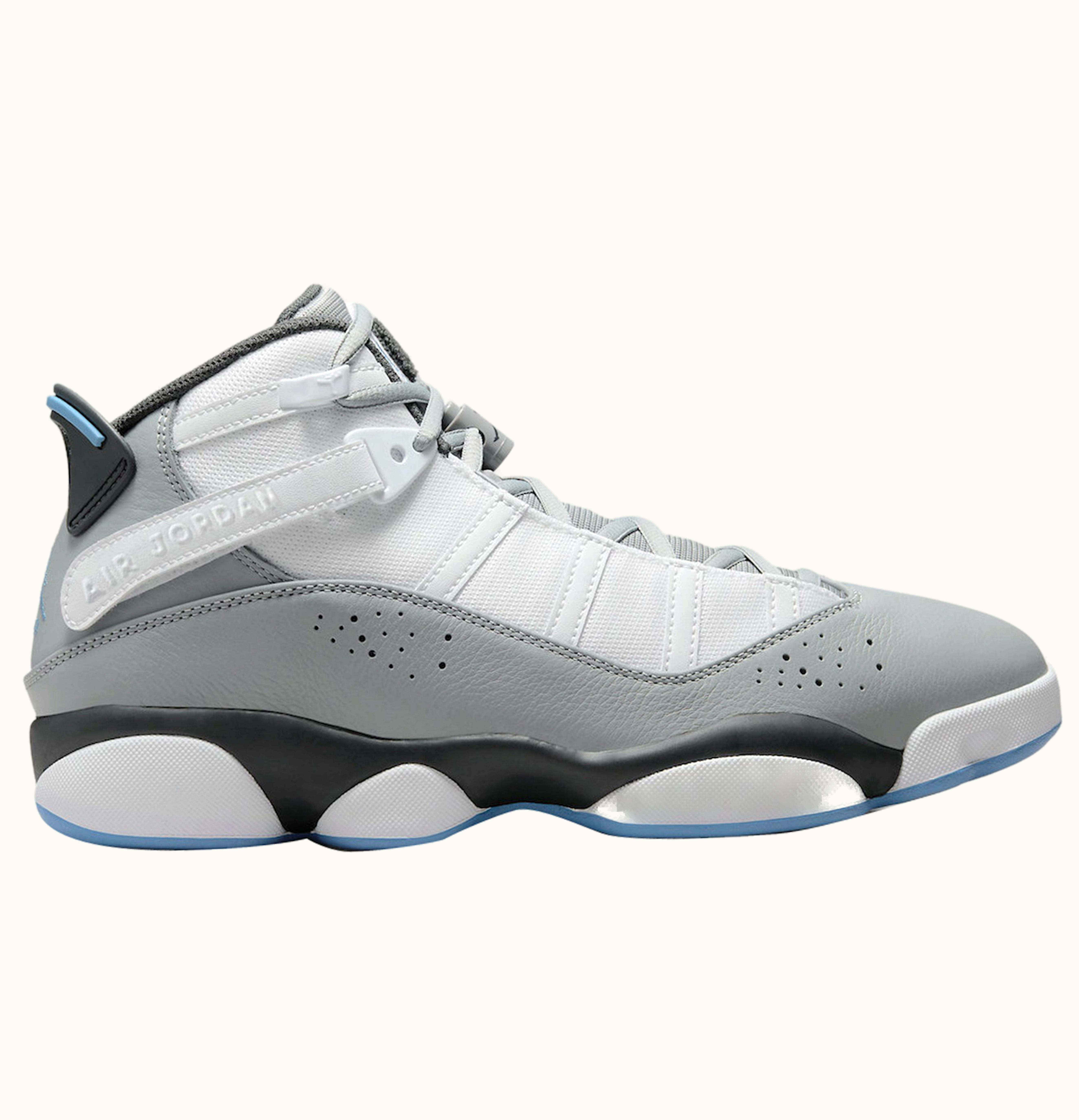 Jordan Air Jordan 6 Rings White Particle Grey Dutch Blue