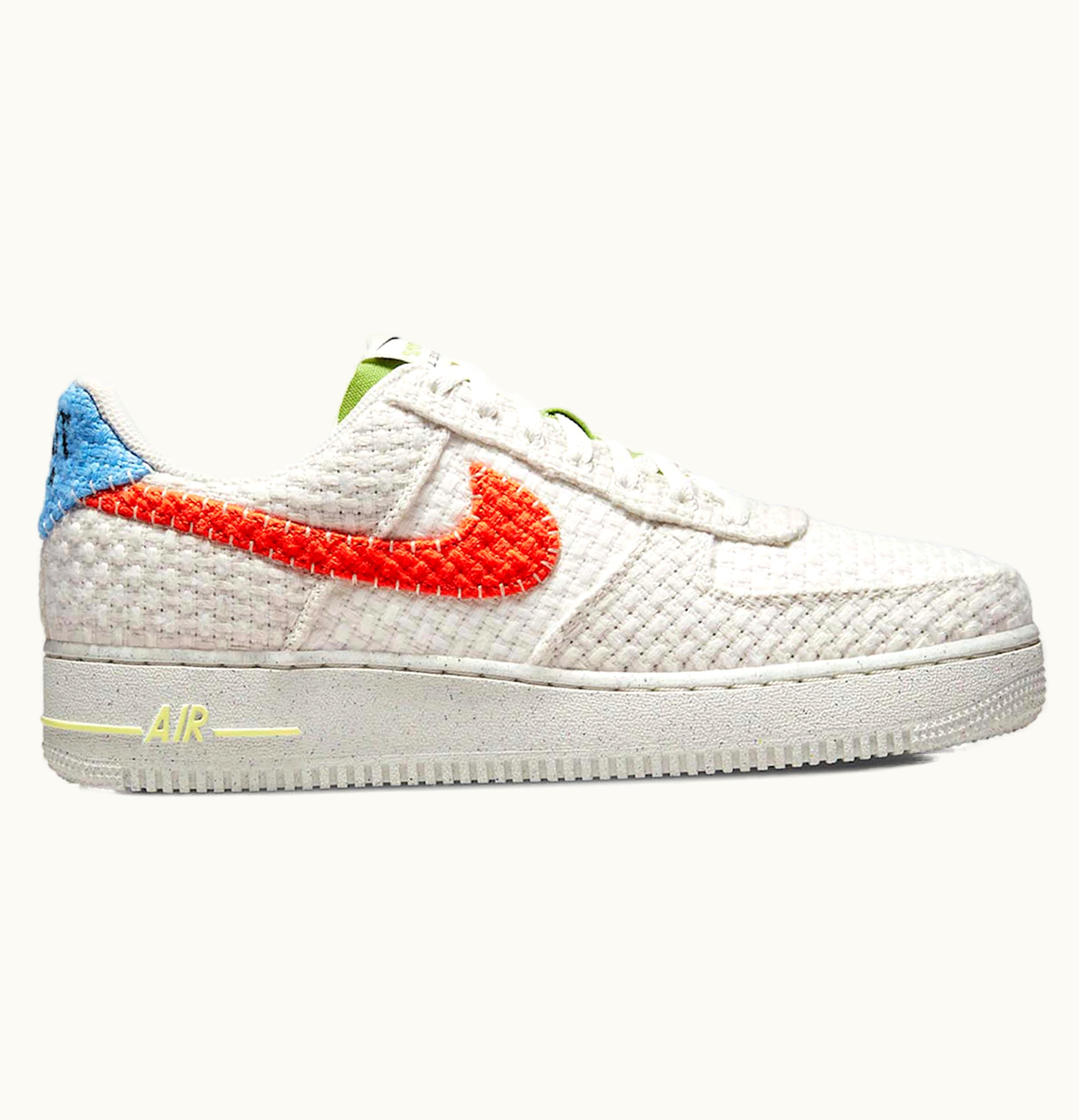 Nike Nike Air Force 1 Low Hemp White Orange University Blue