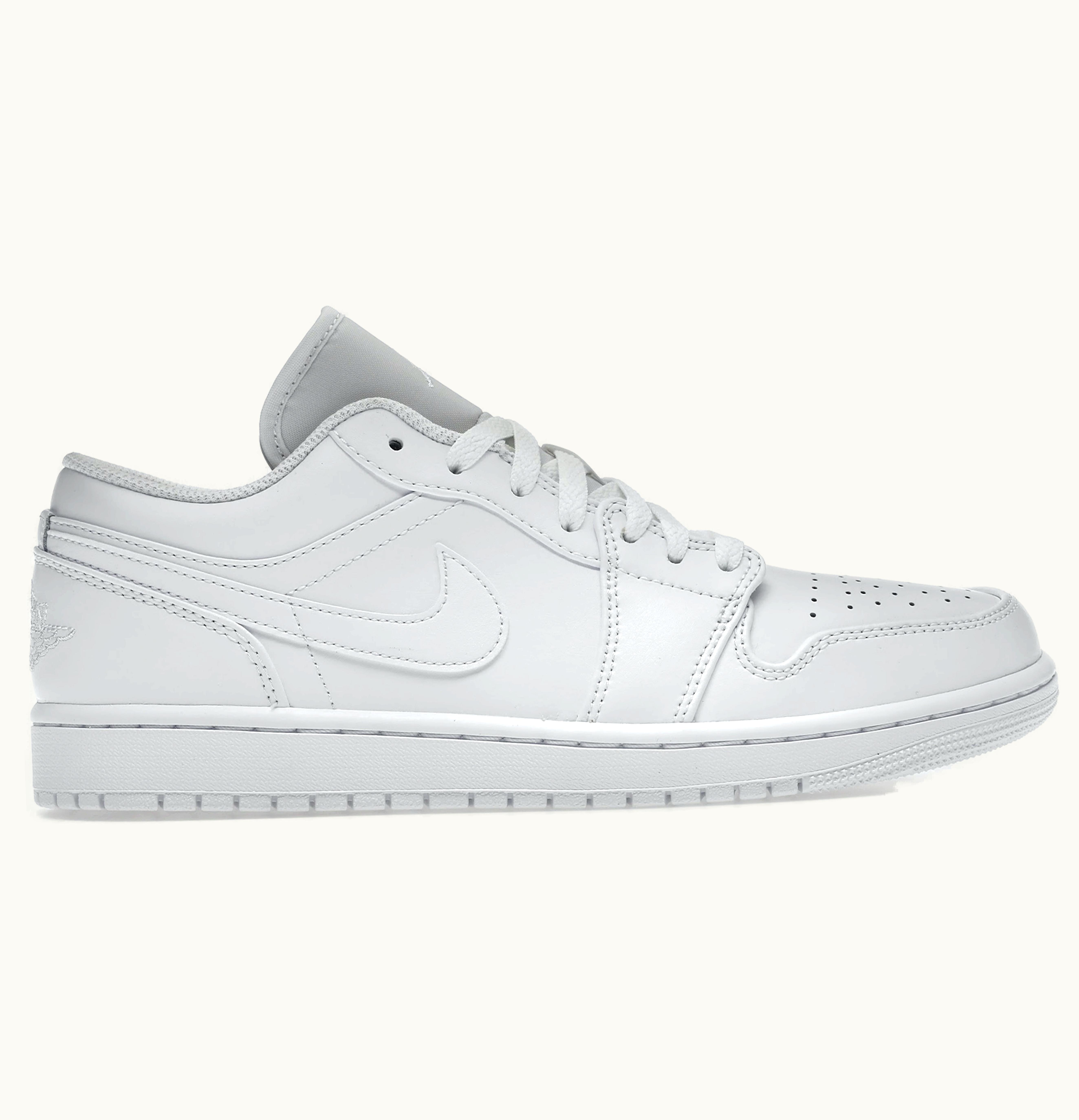 Jordan Air Jordan 1 Low Triple White 2022