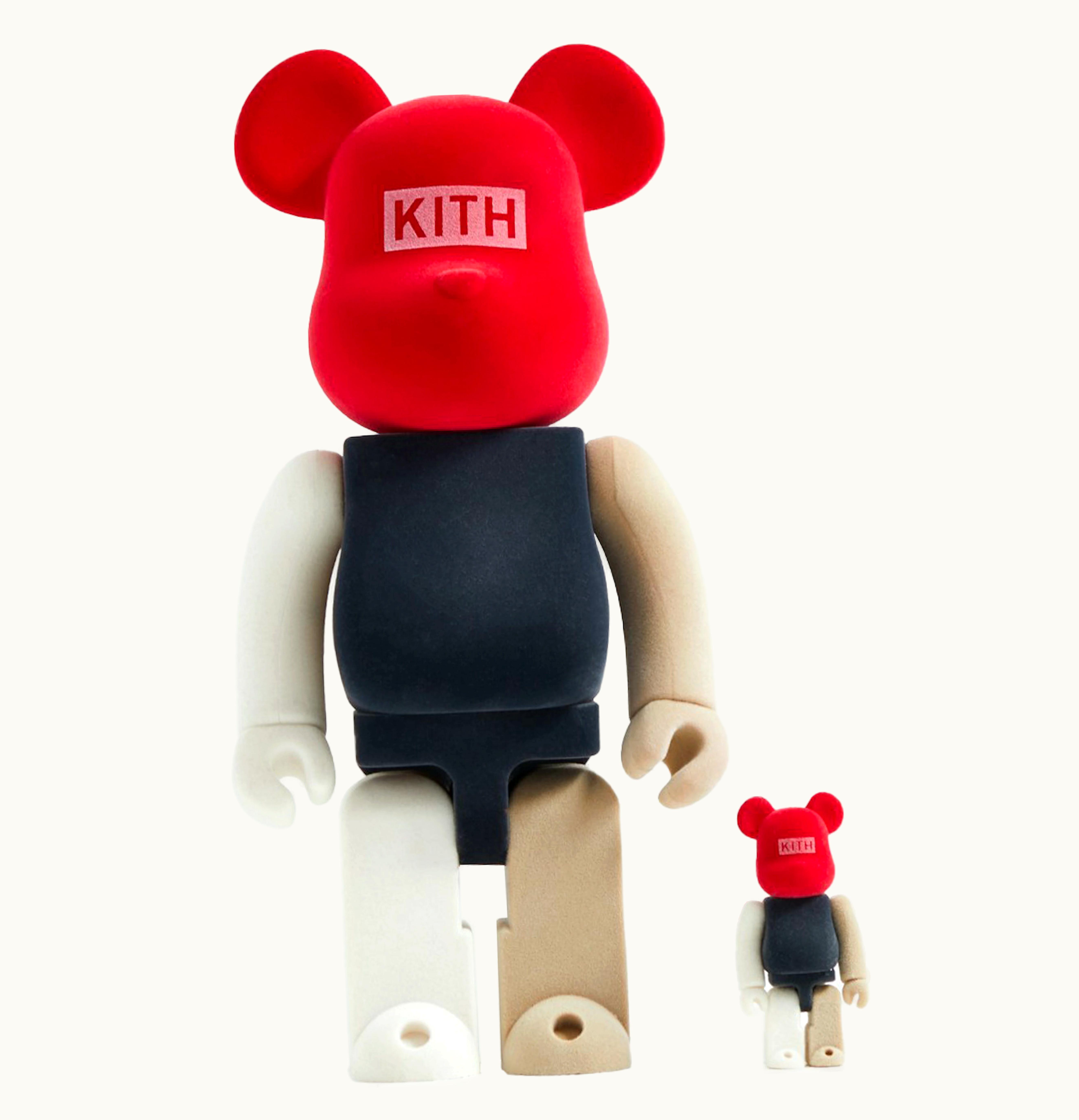 Kith Kith Bearbrick 100 400 Set Pyre