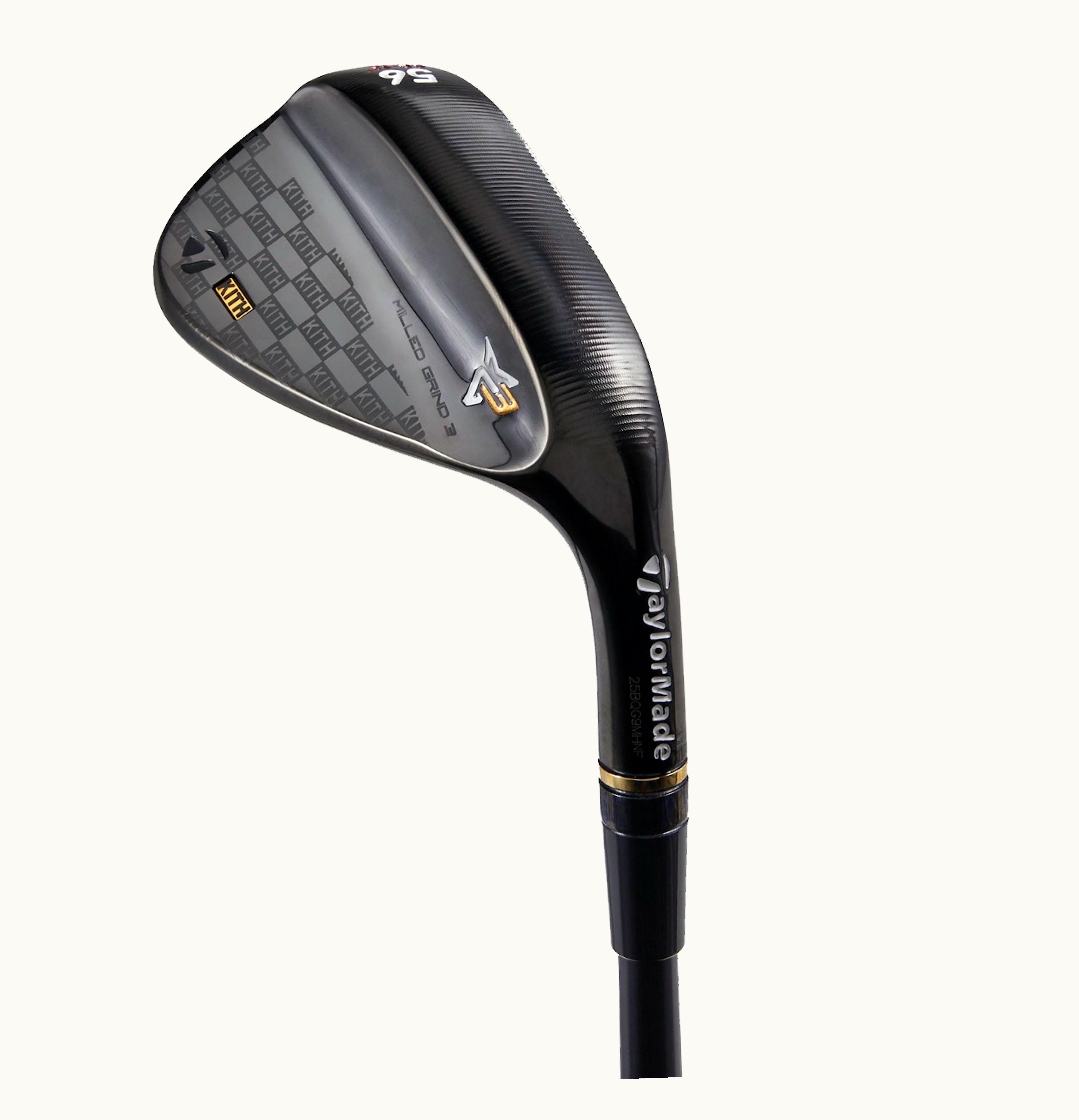Kith Kith TaylorMade Iron Milled Grind 3 56 Loft Wedge Black