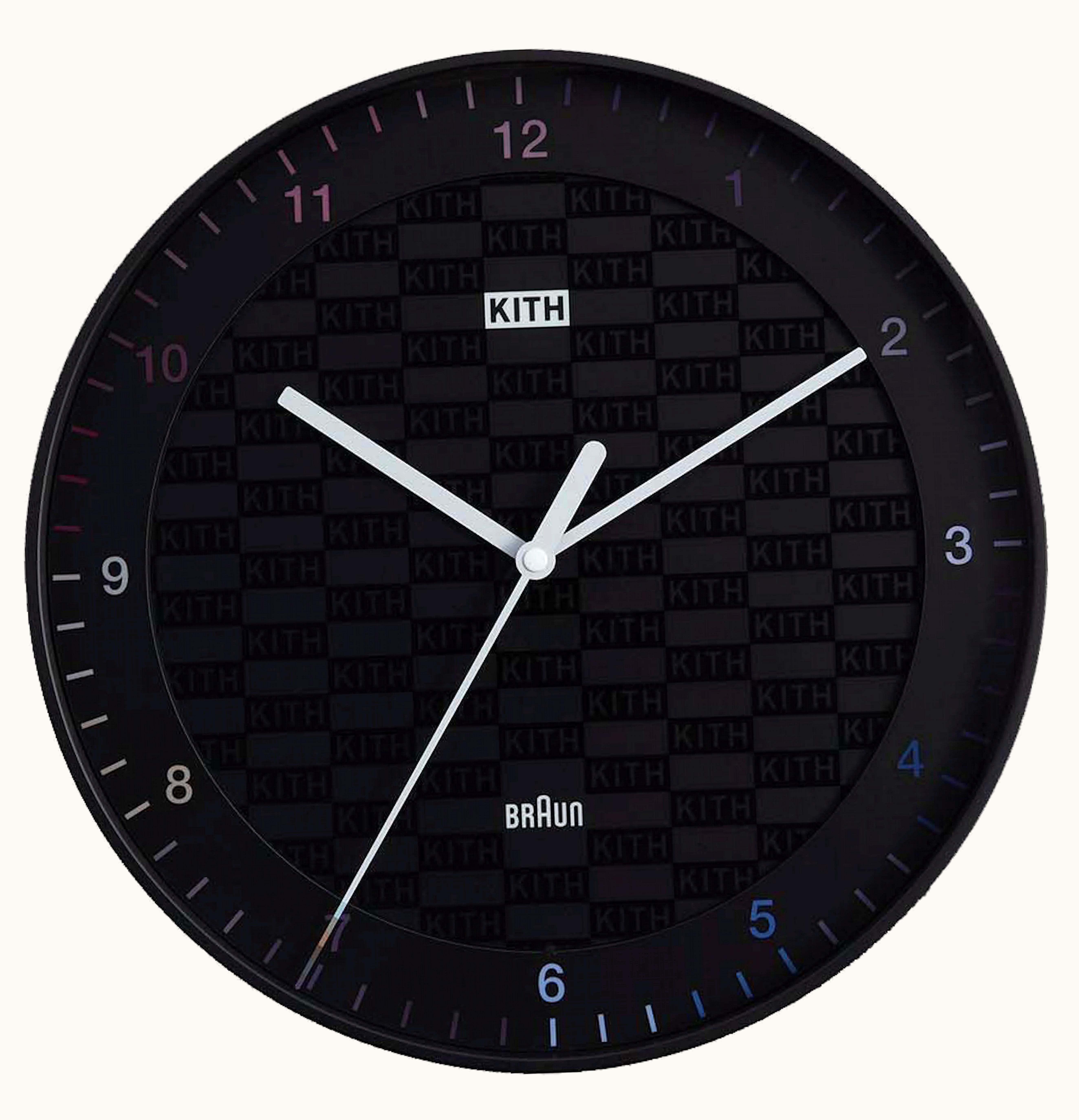 Kith Kith for Braun BC17 Wall Clock Black