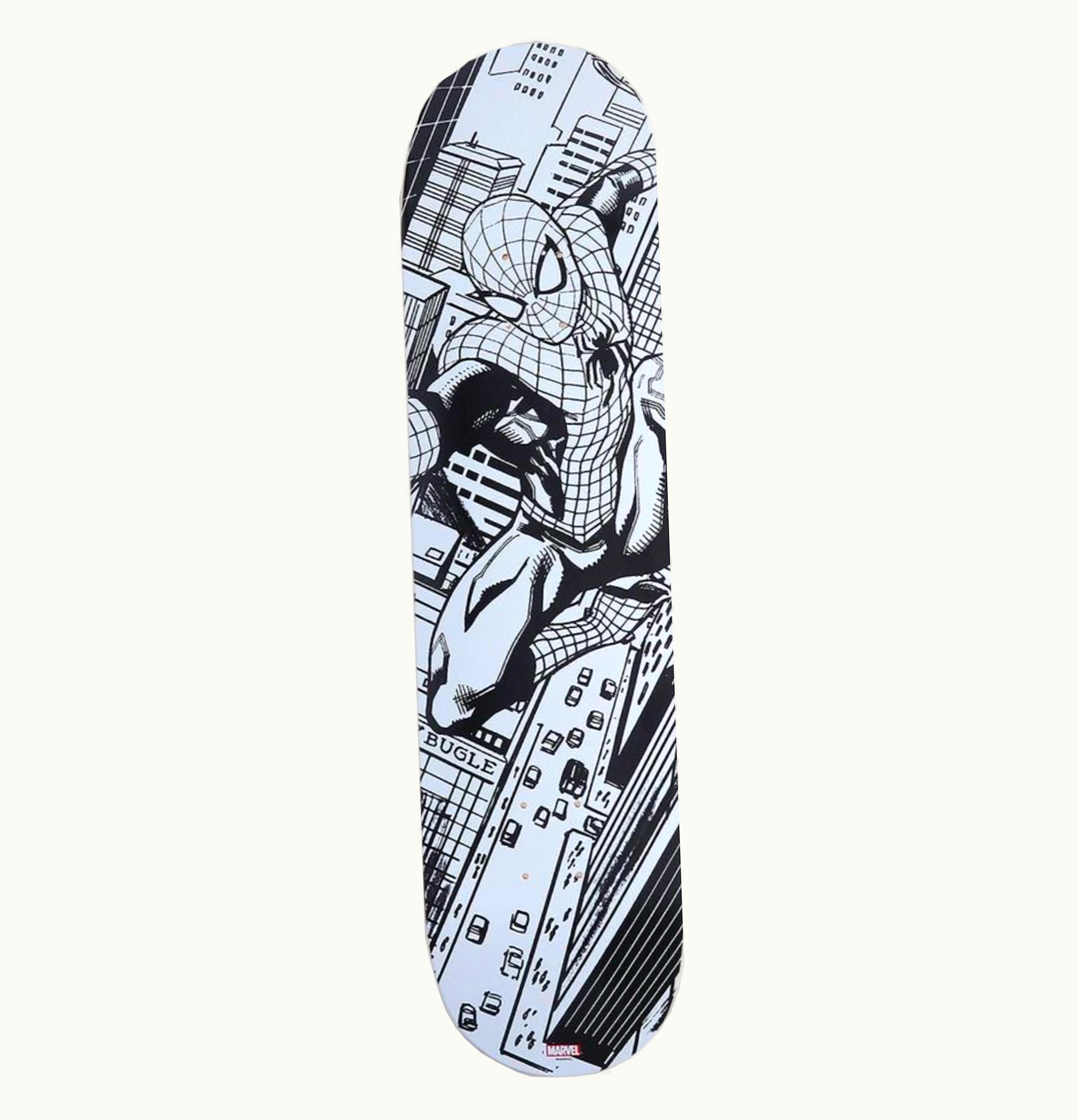 Kith Kith Spider Man City Scene Skateboard Deck