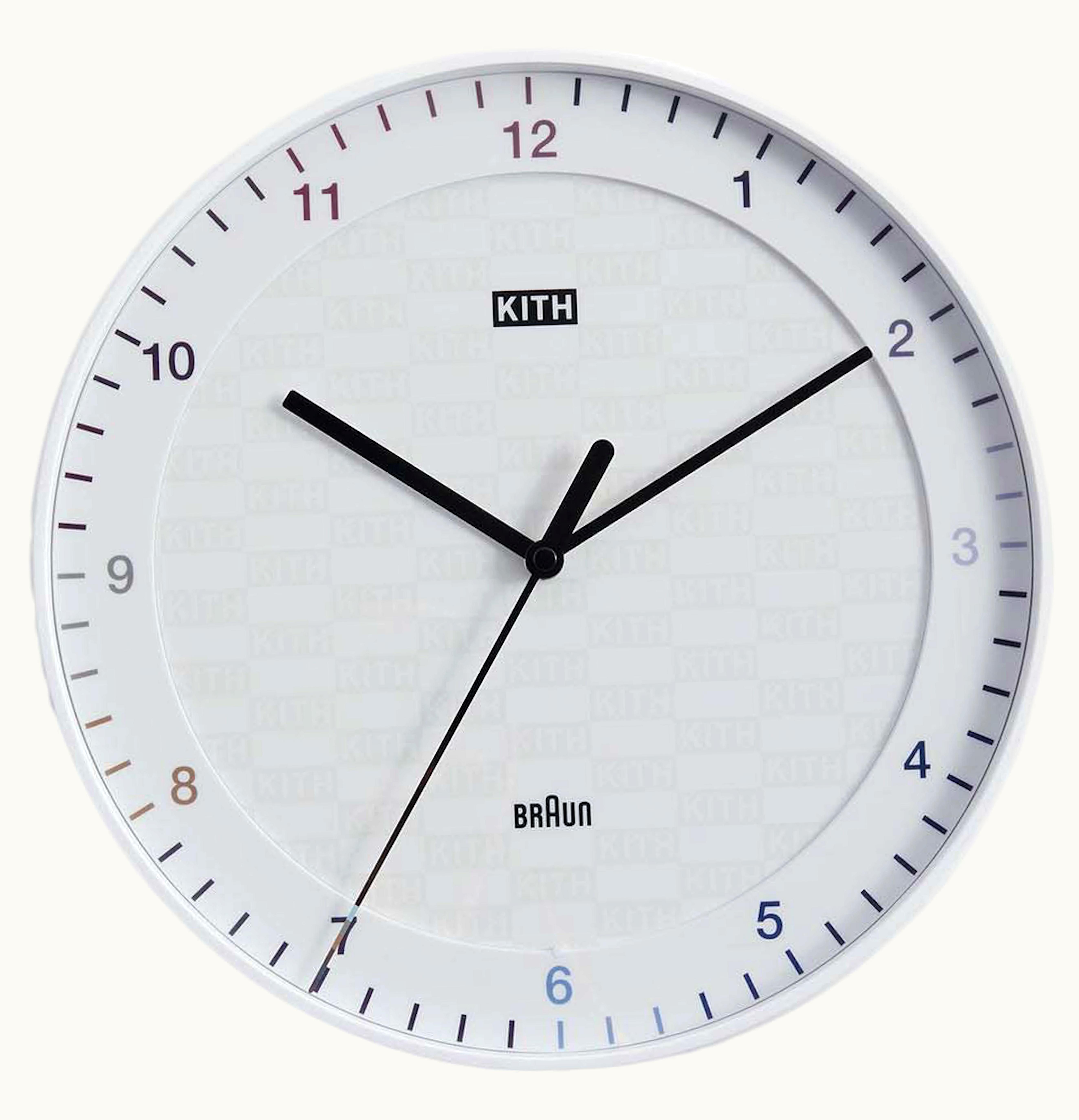 Kith Kith for Braun BC17 Wall Clock White