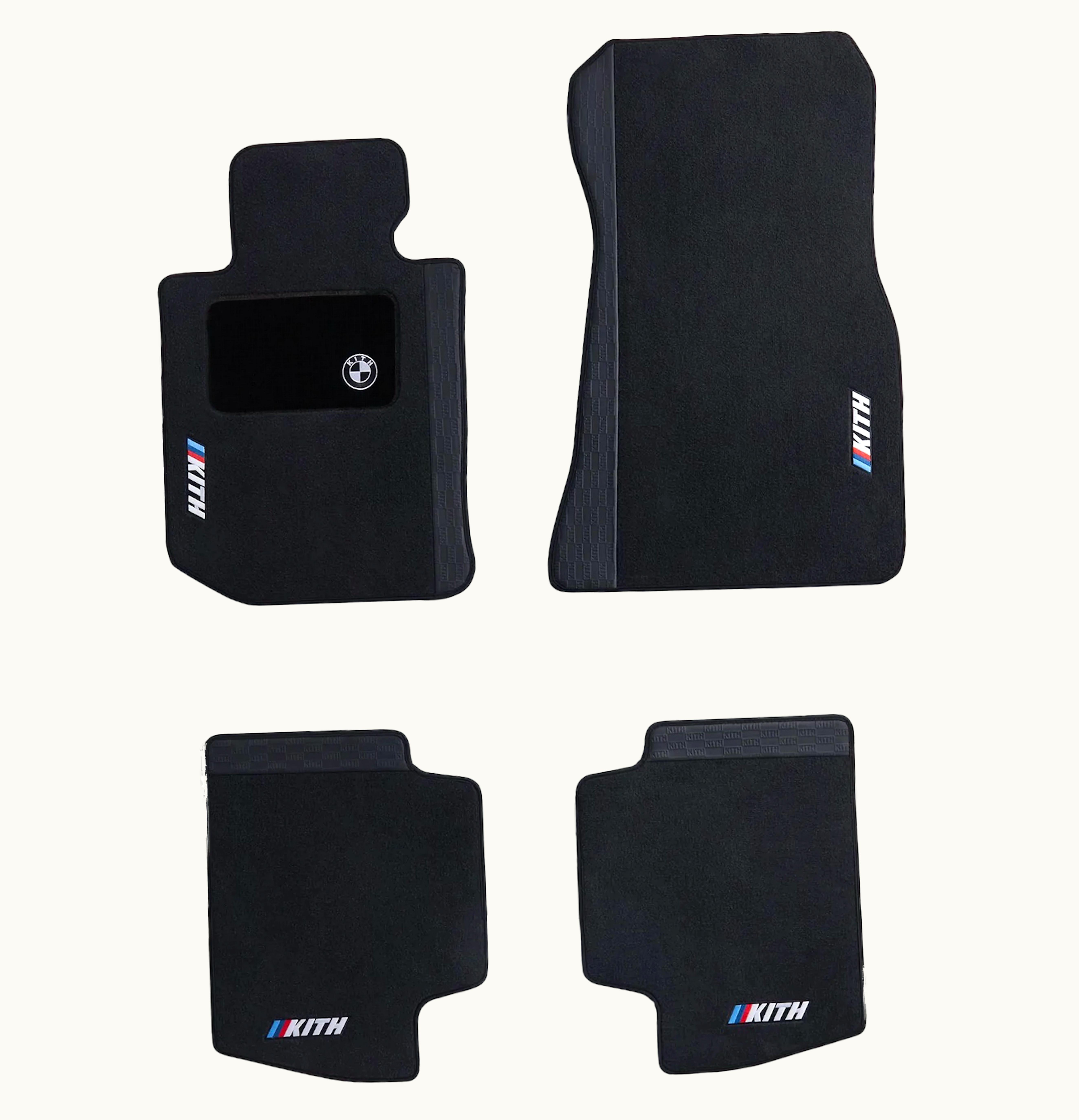 Kith Kith BMW Racemark Floor Mat Set Black