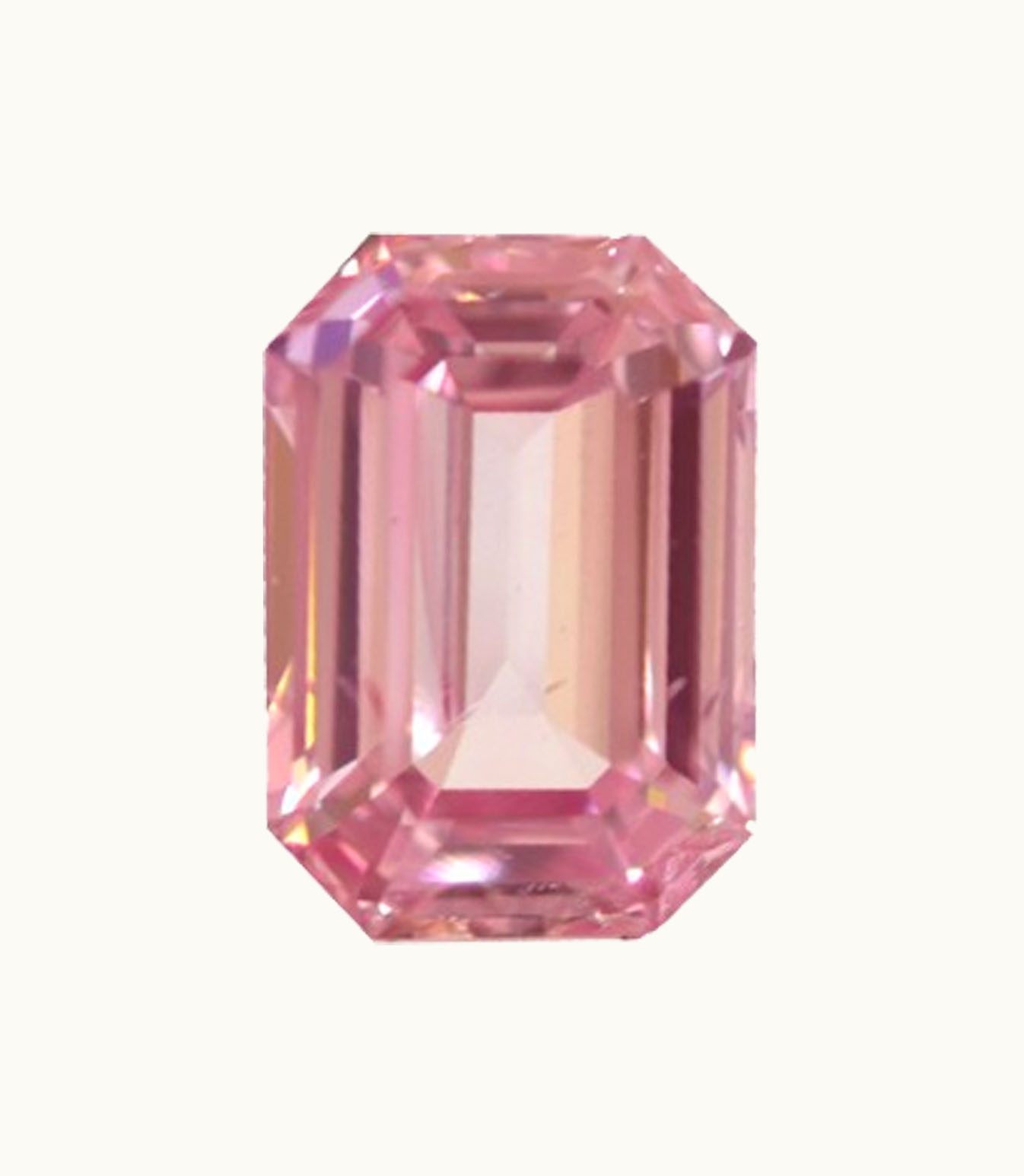 Loose Pink Diamonds Emerald Loose Pink Diamonds Color O - Clarity FL - Cut Good - Shape Emerald