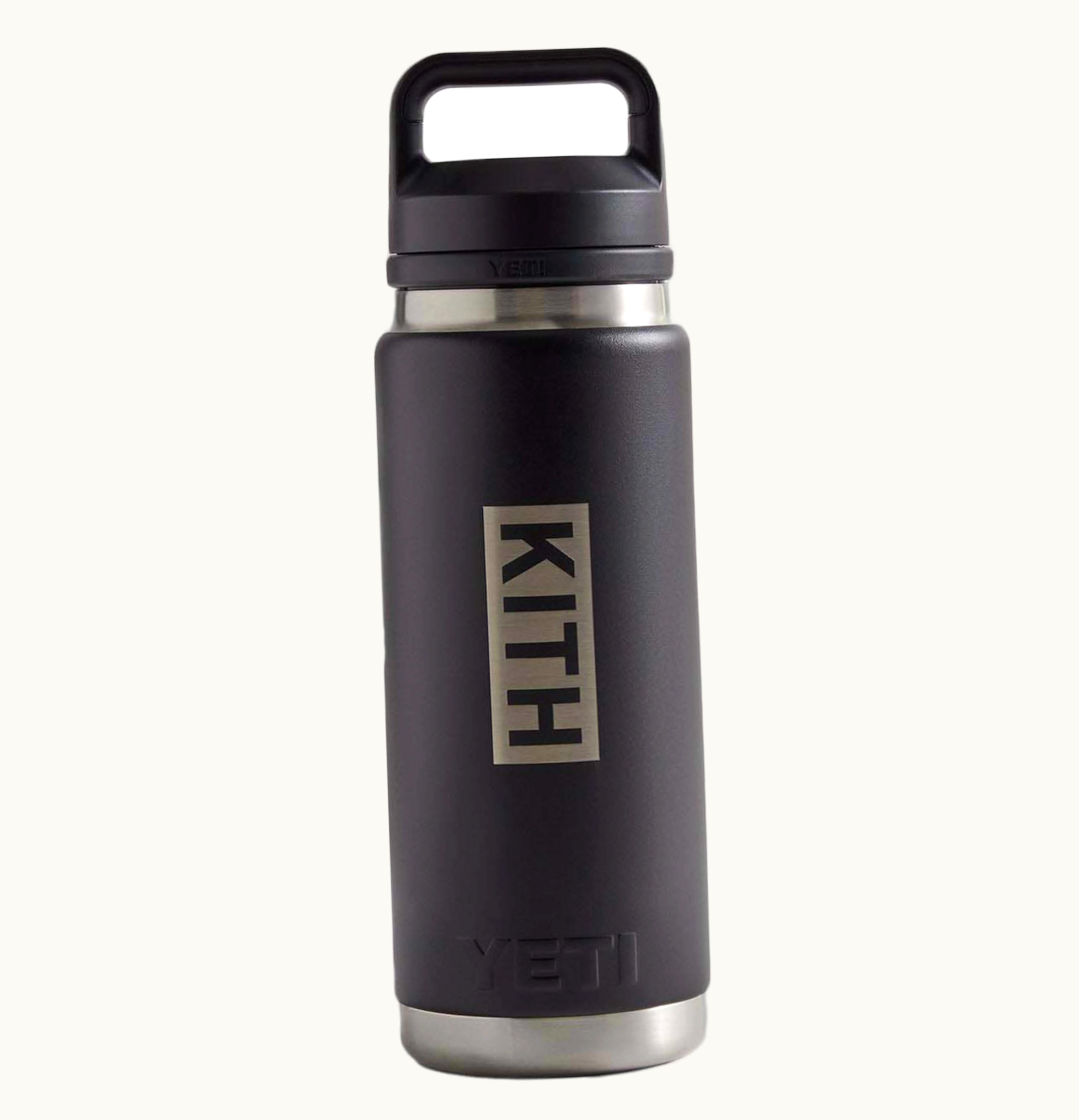 Kith Kith for Yeti Rambler Tumbler Bottle Black