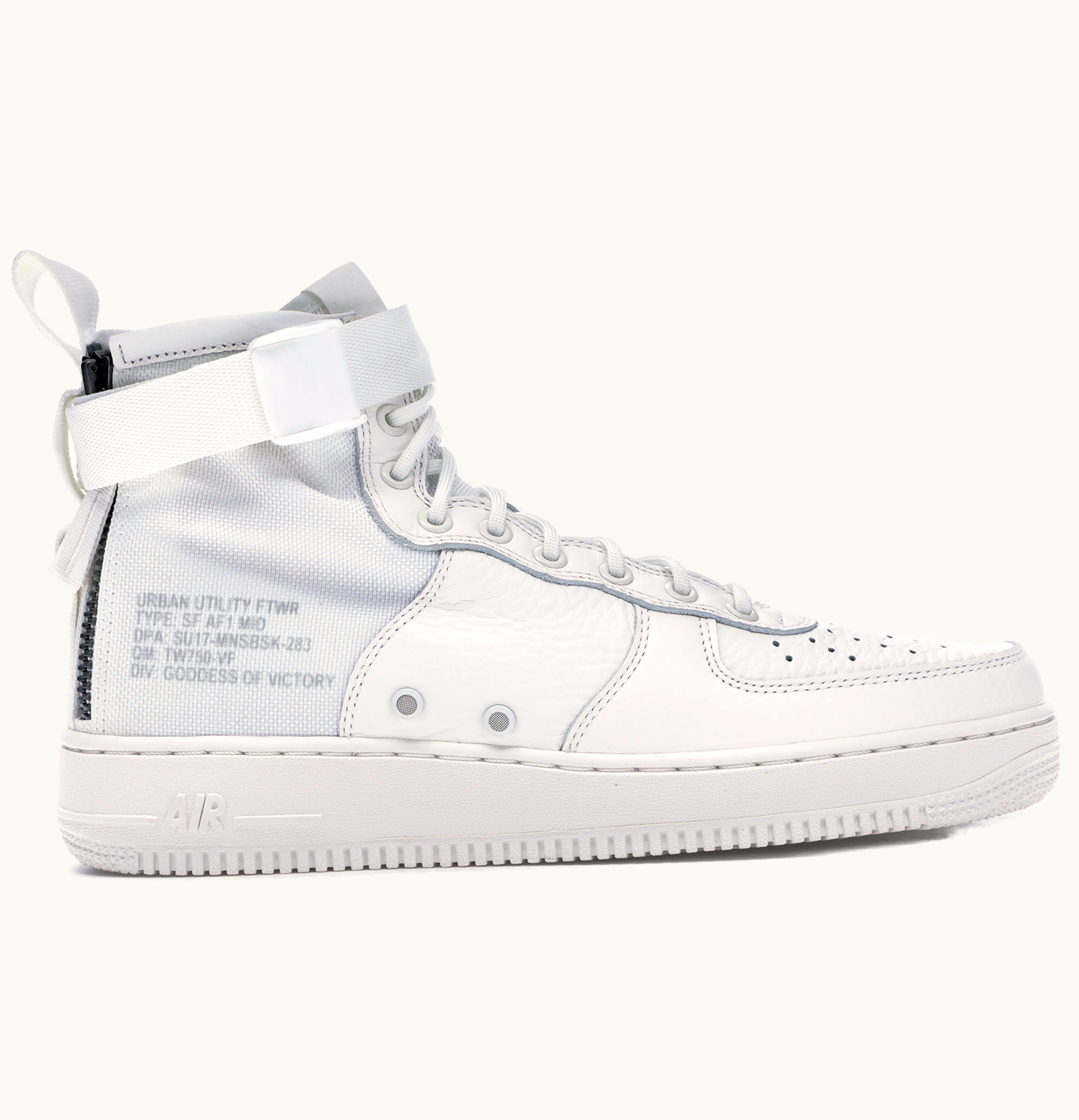 Nike Nike SF Air Force 1 Mid Triple Ivory