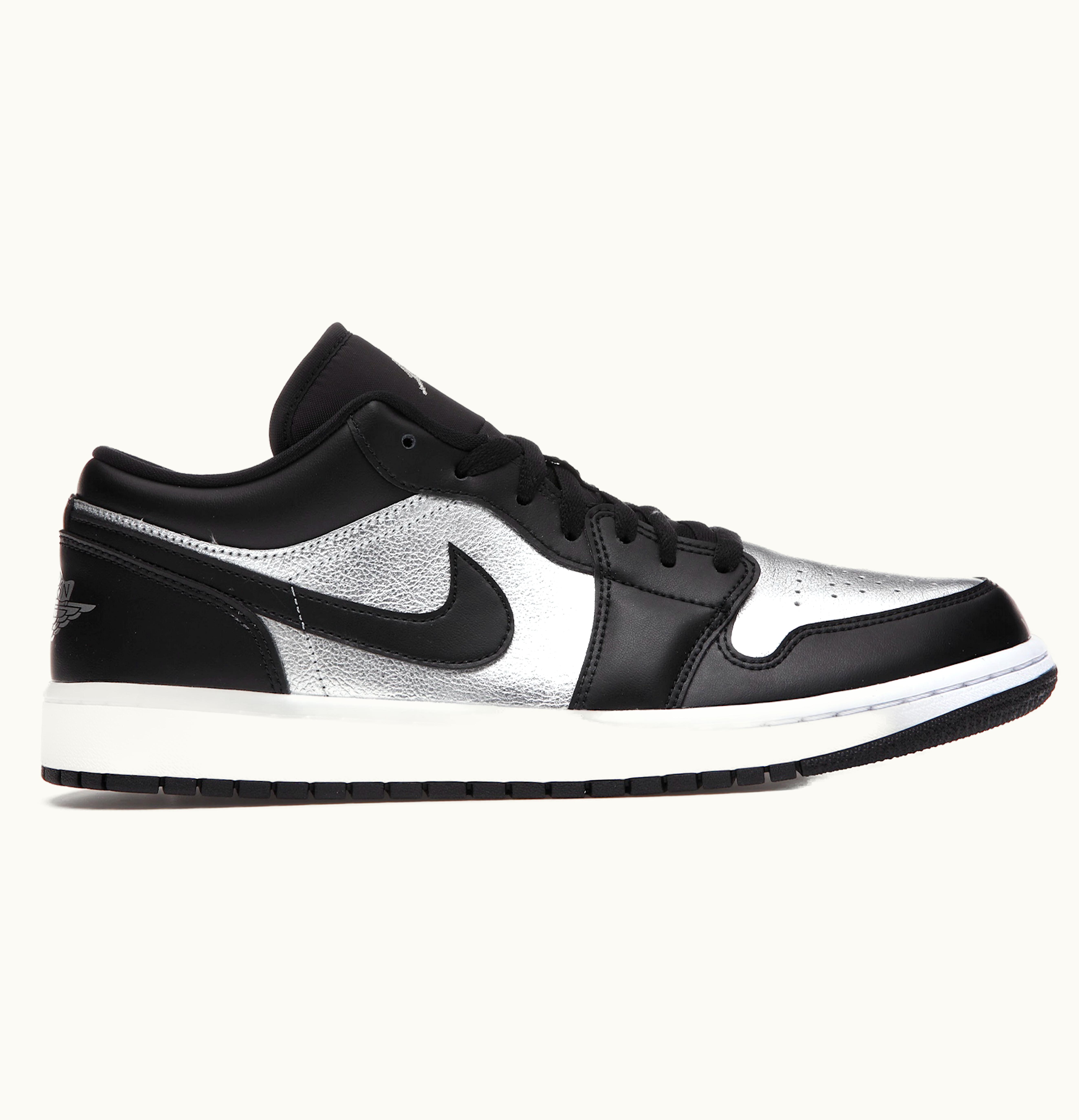 Jordan Air Jordan 1 Low SE Black Metallic Silver W