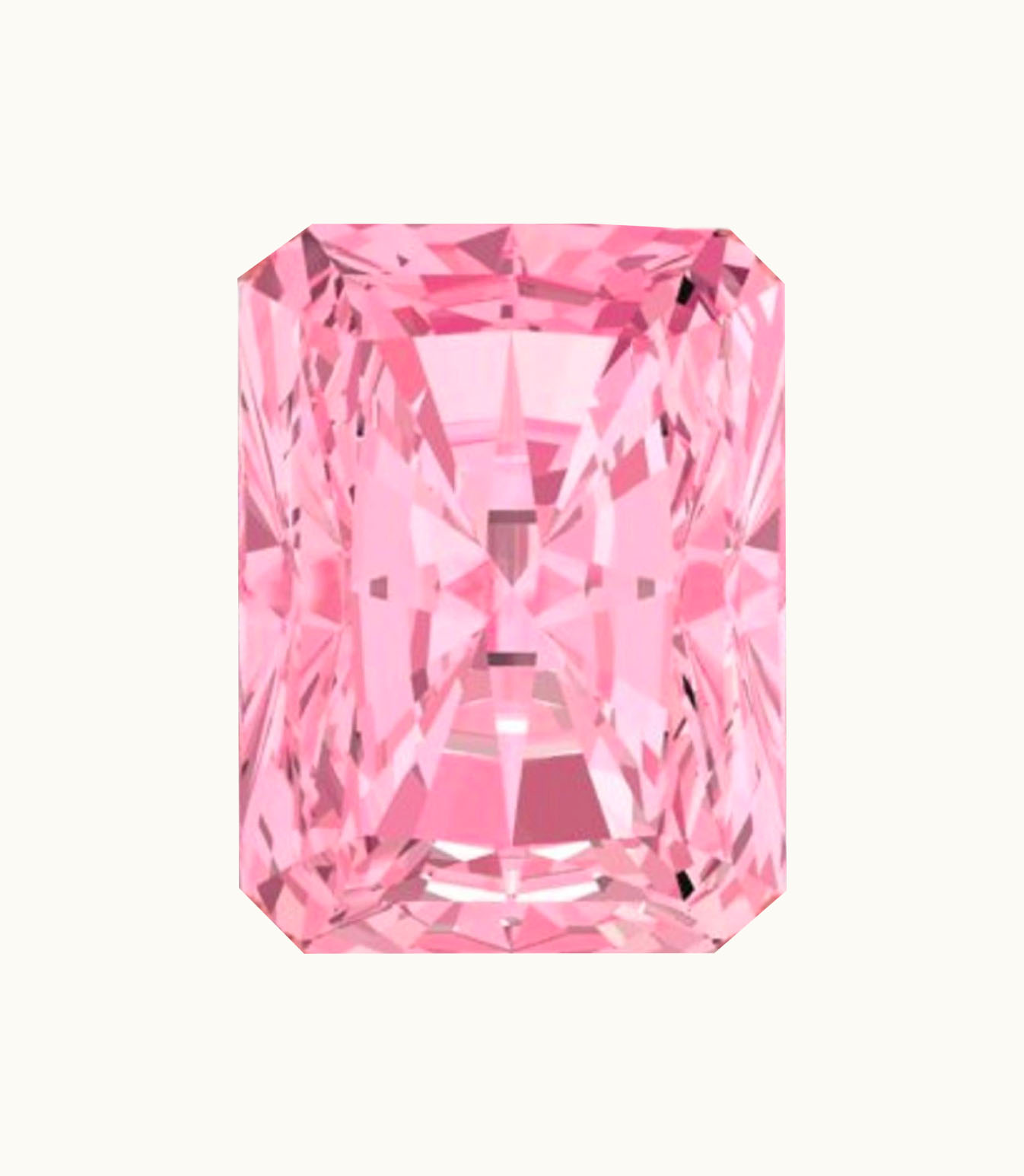 Loose Pink Diamonds Radiant Loose Pink Diamonds Color R - Clarity VS2 - Cut Fair - Shape Radiant