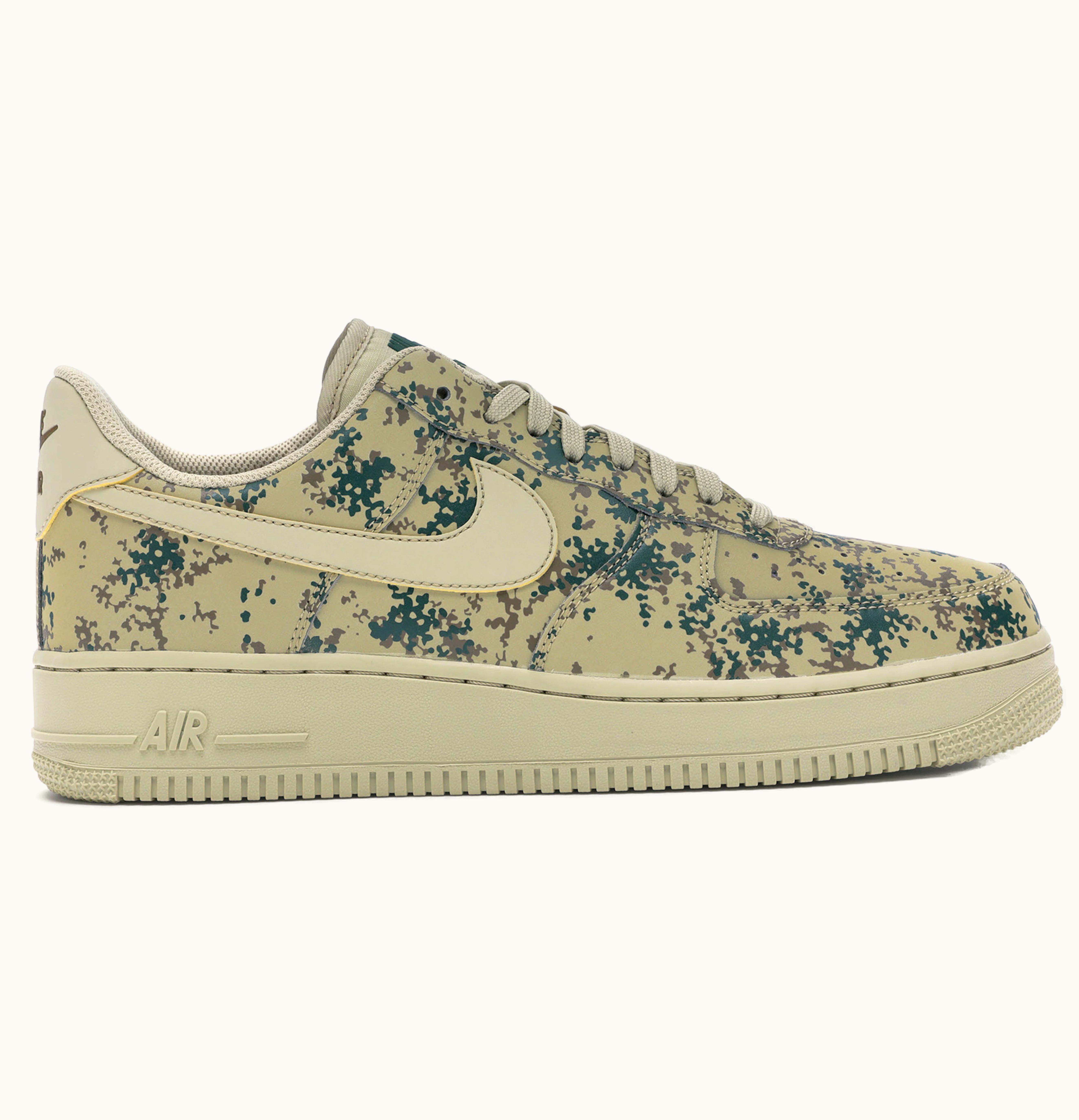 Nike Nike Air Force 1 Low Desert Camo Team Gold