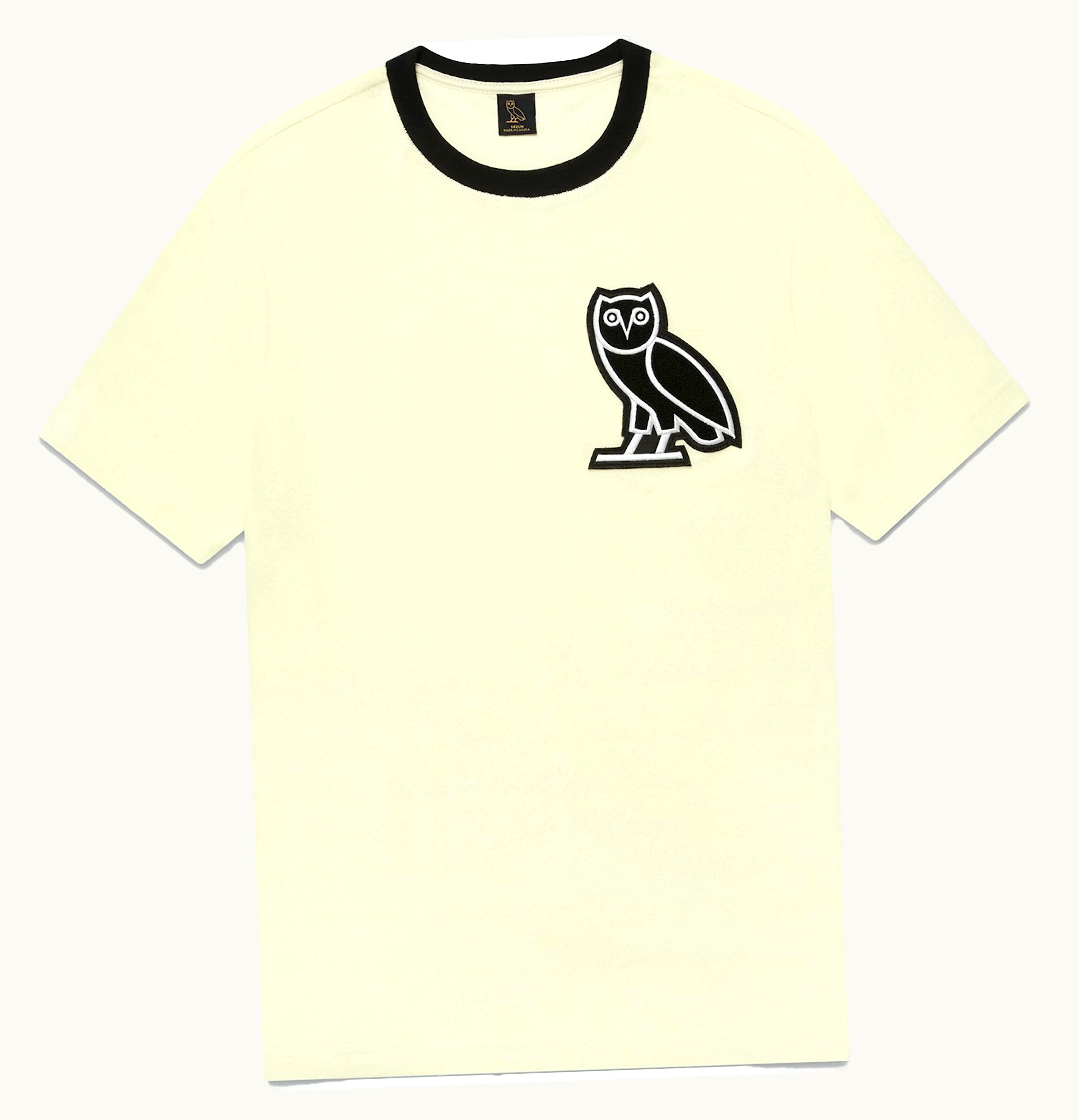 OVO OVO Terry Cloth T Shirt Cream