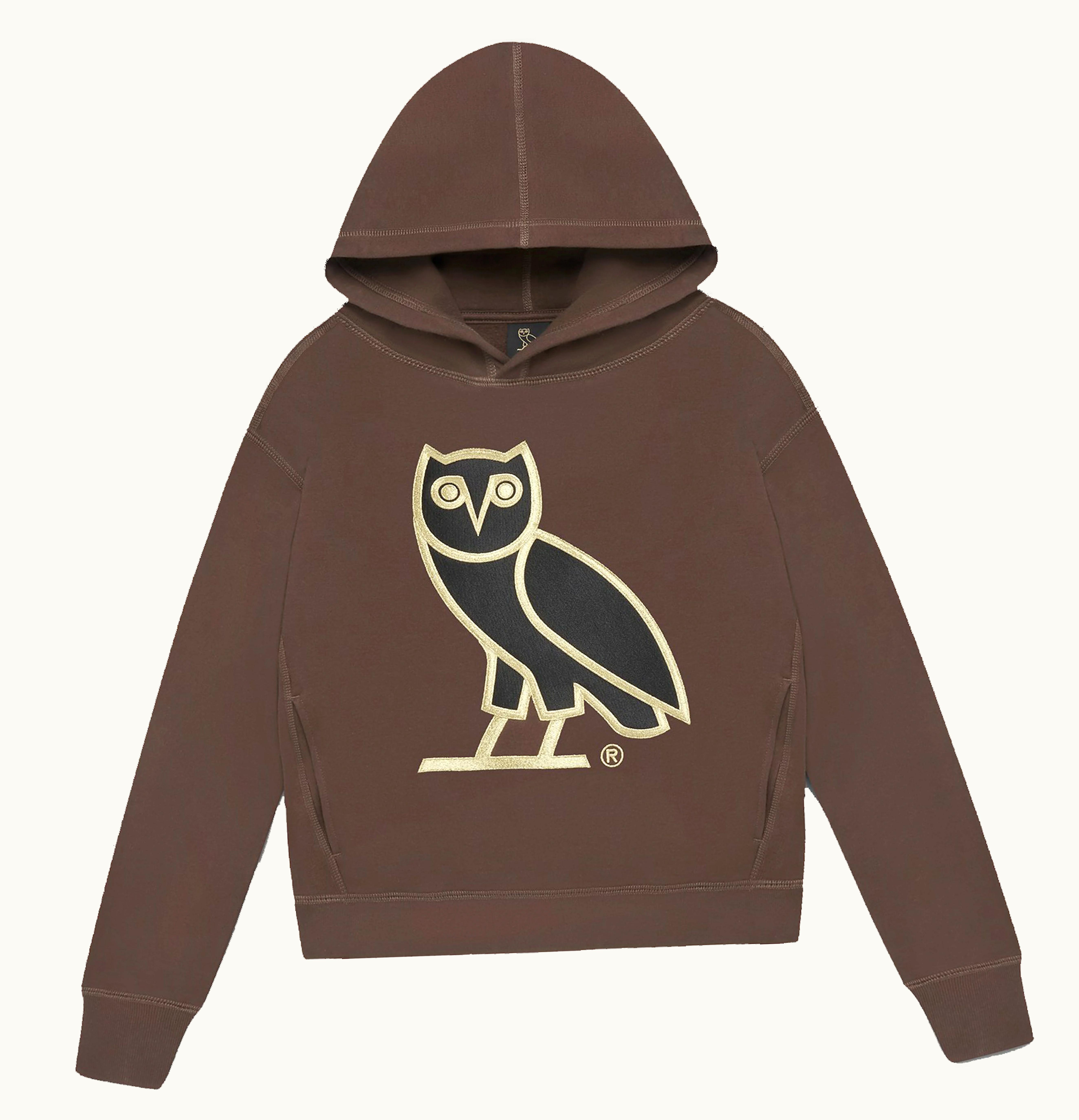 OVO OVO Womens OG Owl Hoodie Mocha