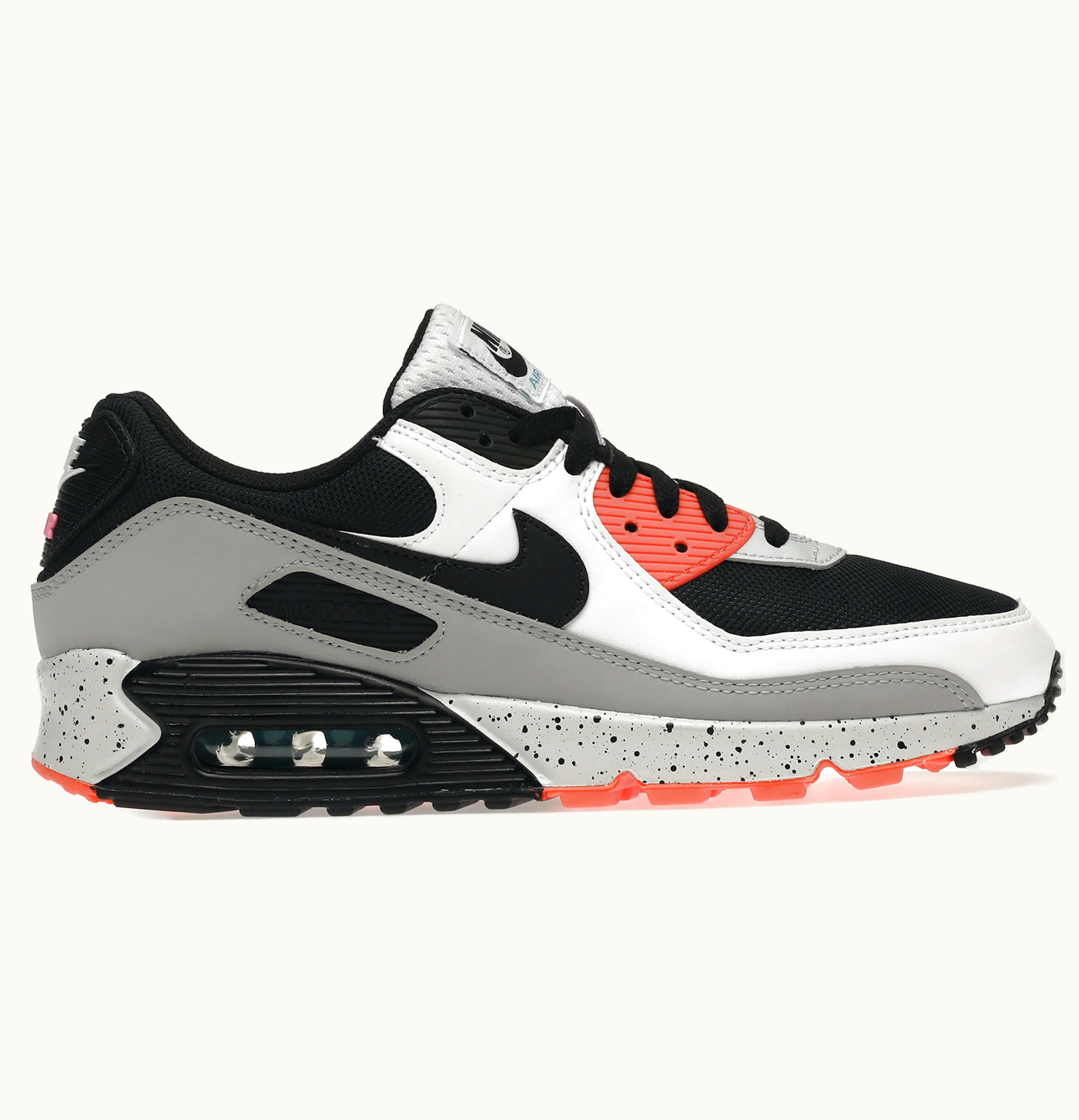 Nike Nike Air Max 90 White Orange Black