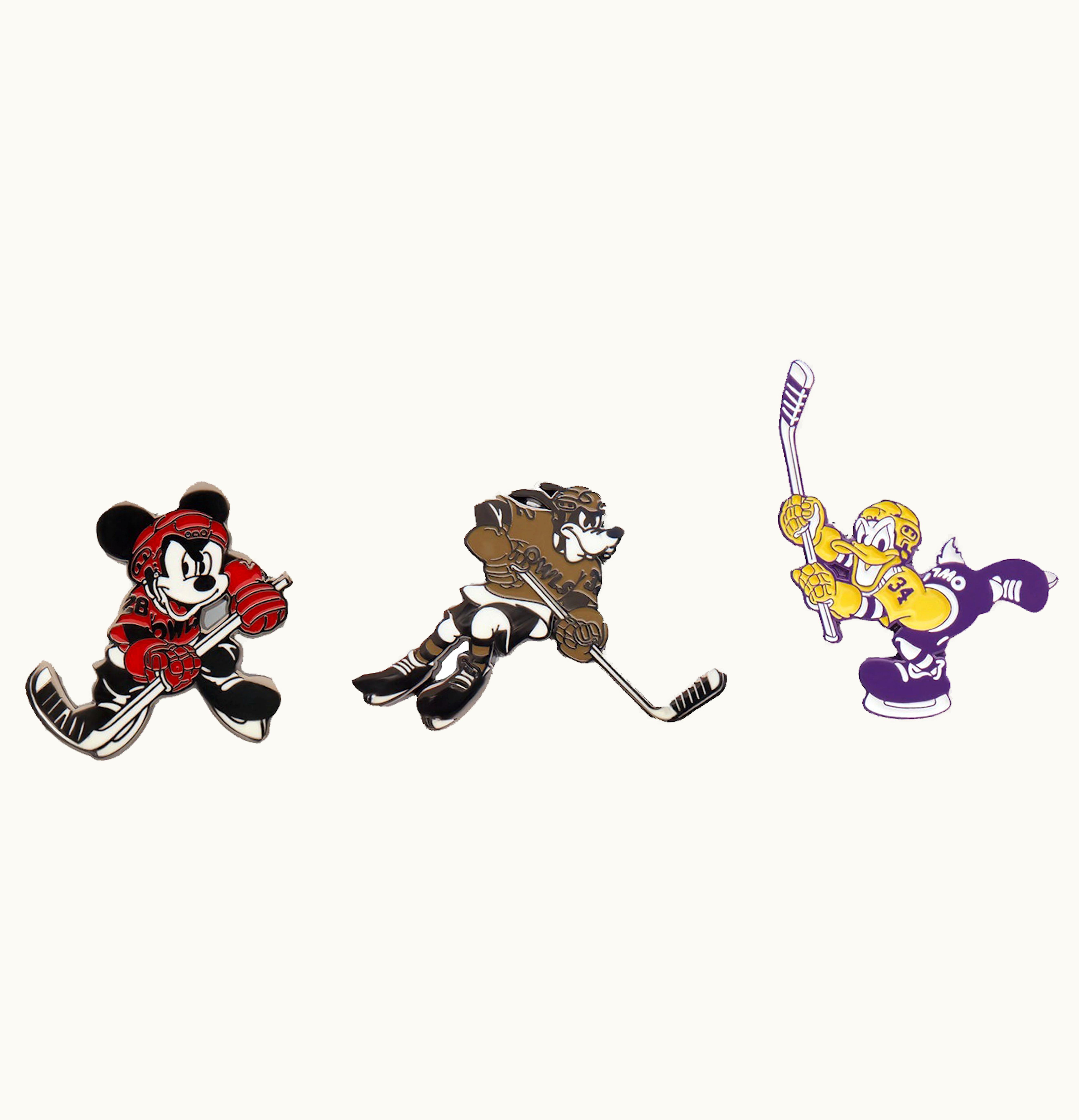 OVO OVO x Disney OWLS Pin Set Multi