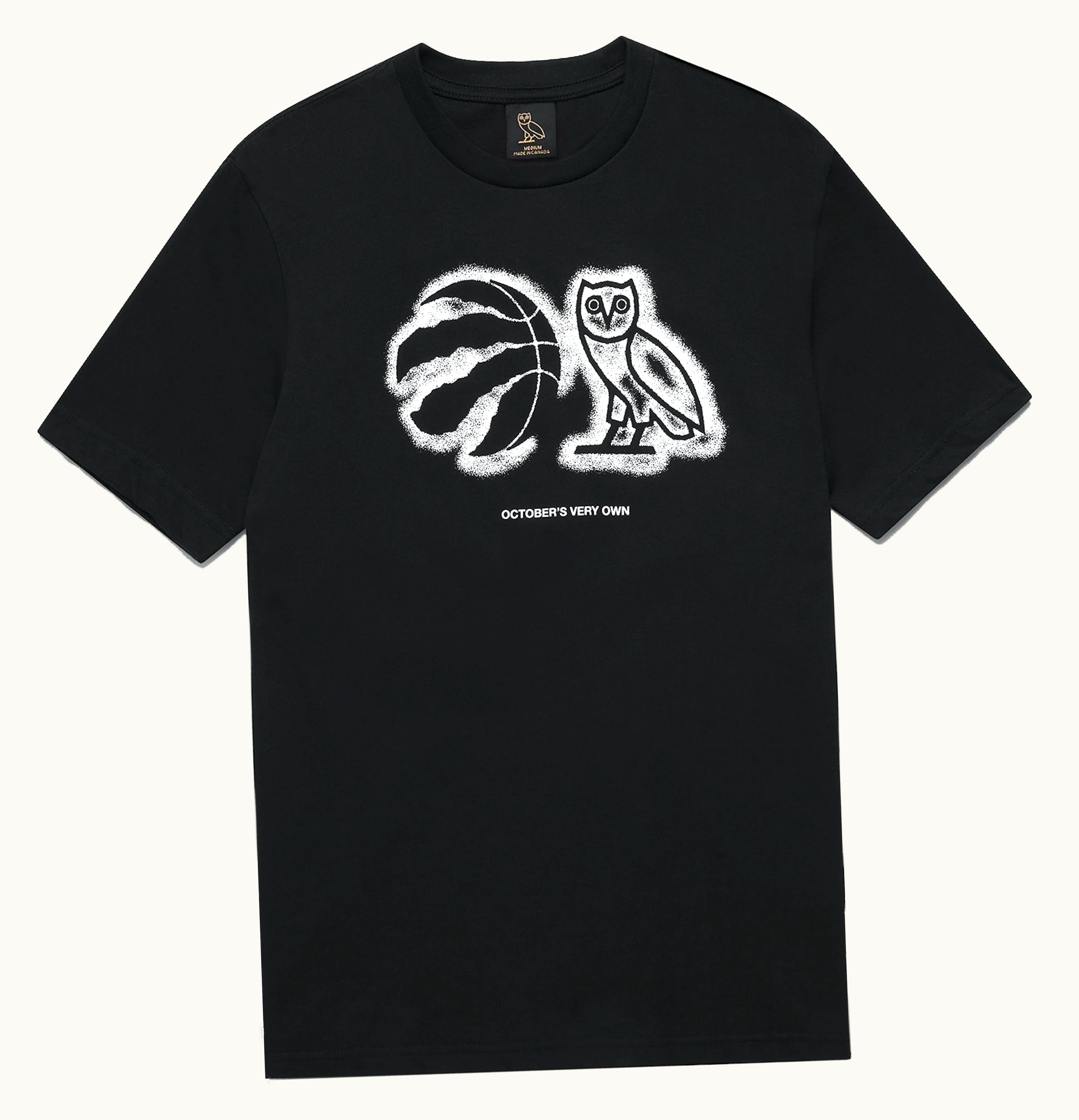 OVO OVO Athletic Centre T Shirt Black