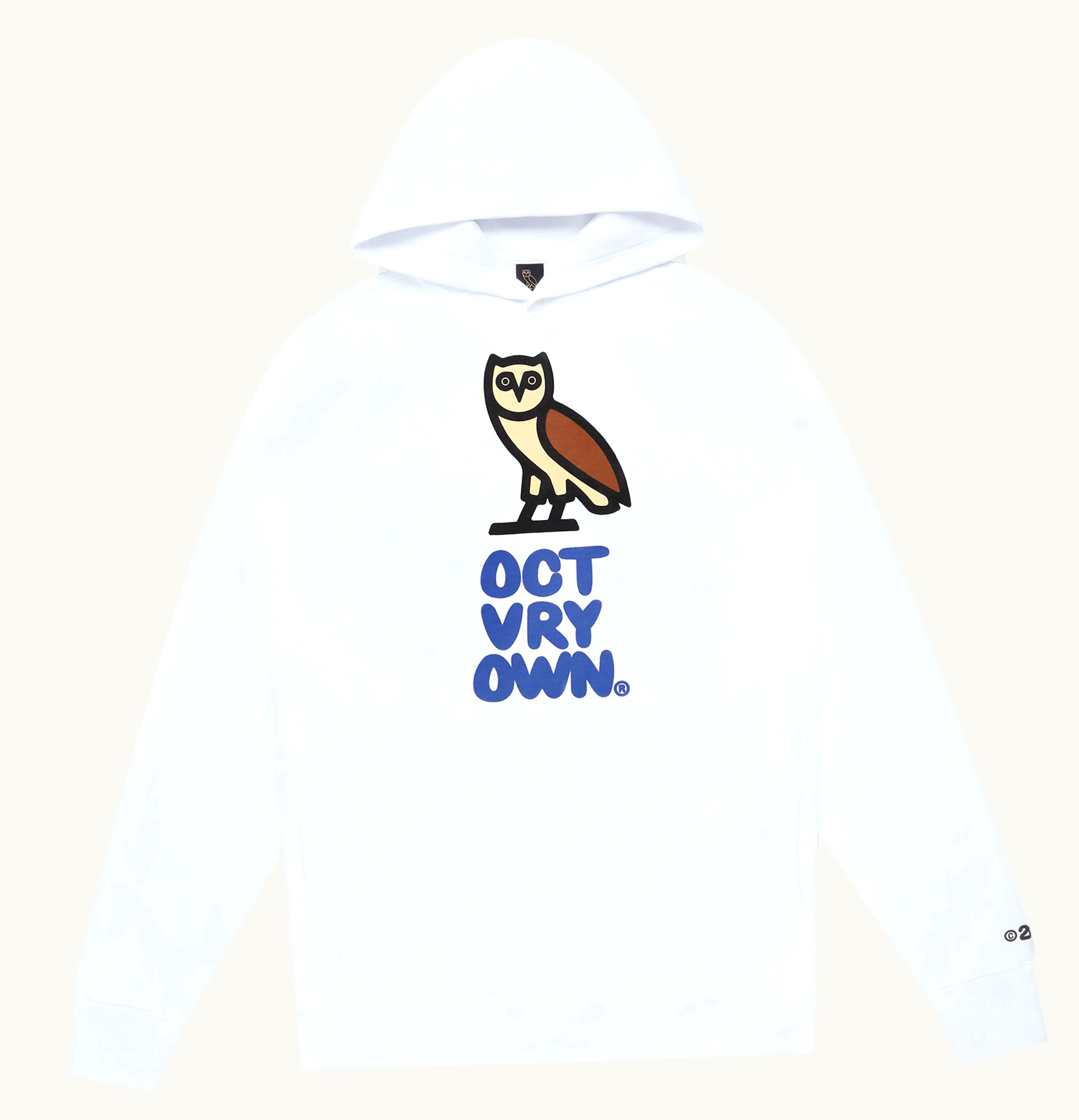 OVO OVO Bubble Hoodie White