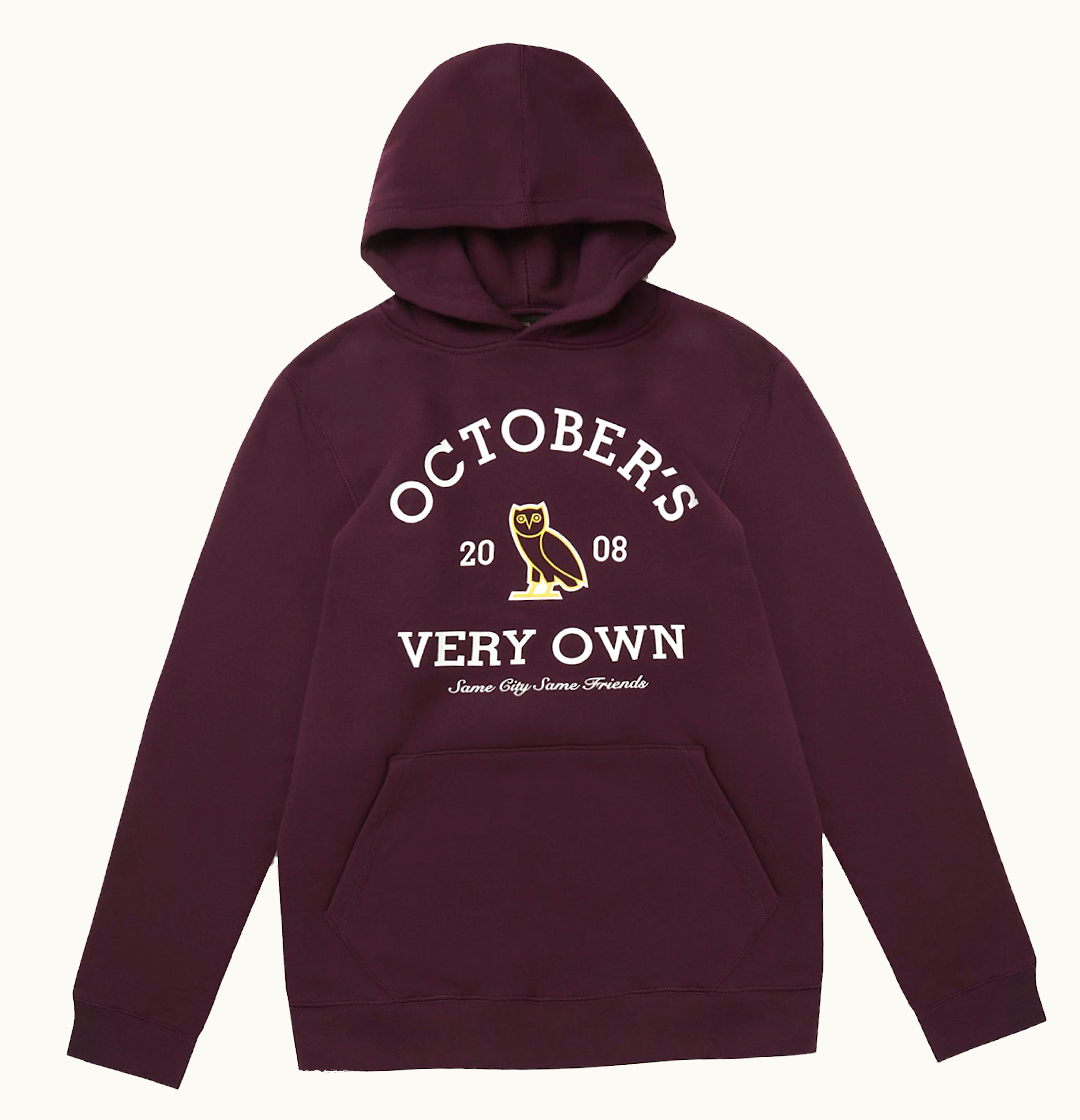 OVO OVO Collegiate Hoodie FW20 Maroon