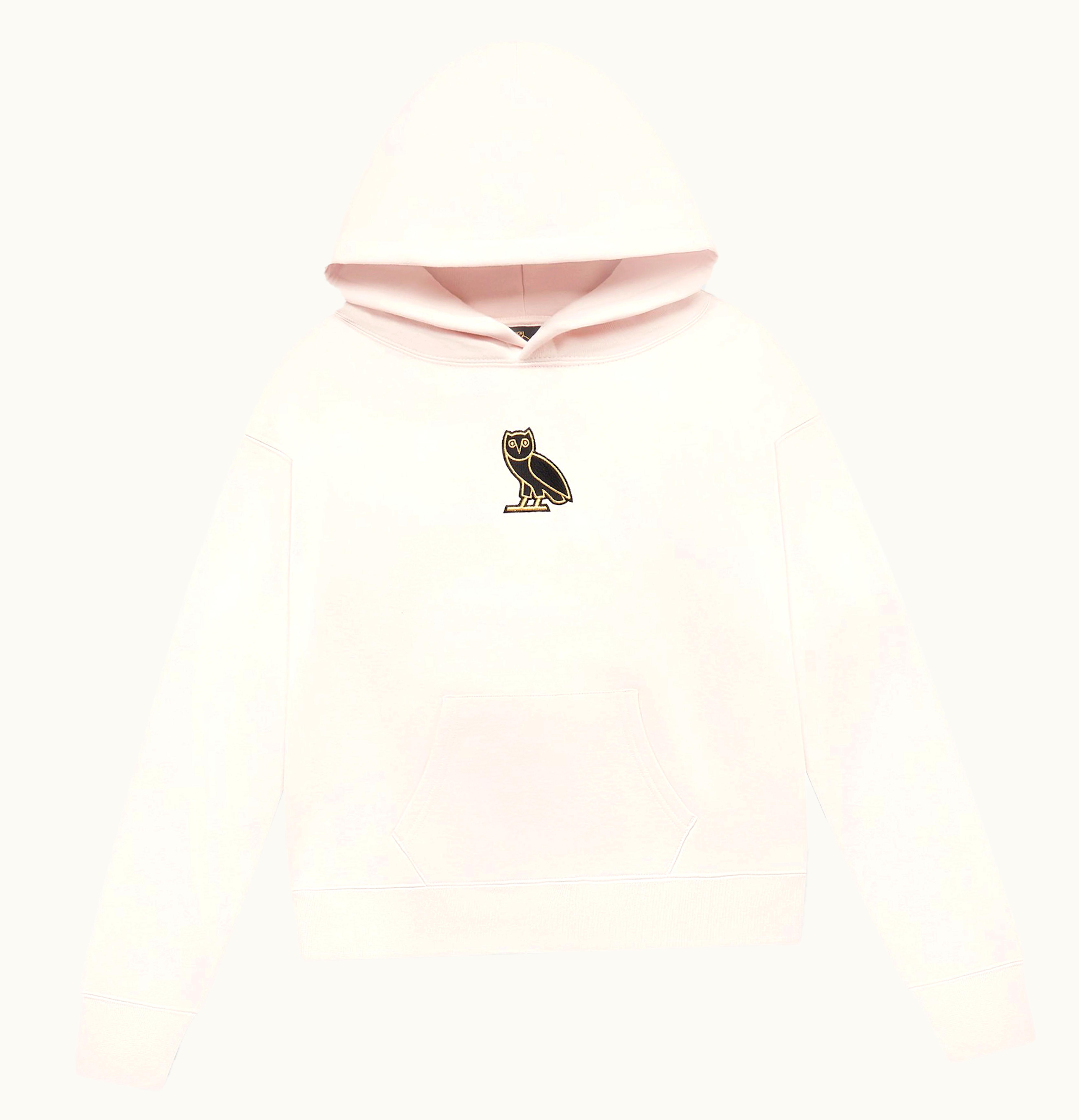 OVO OVO Womens Classic Owl Hoodie Blush