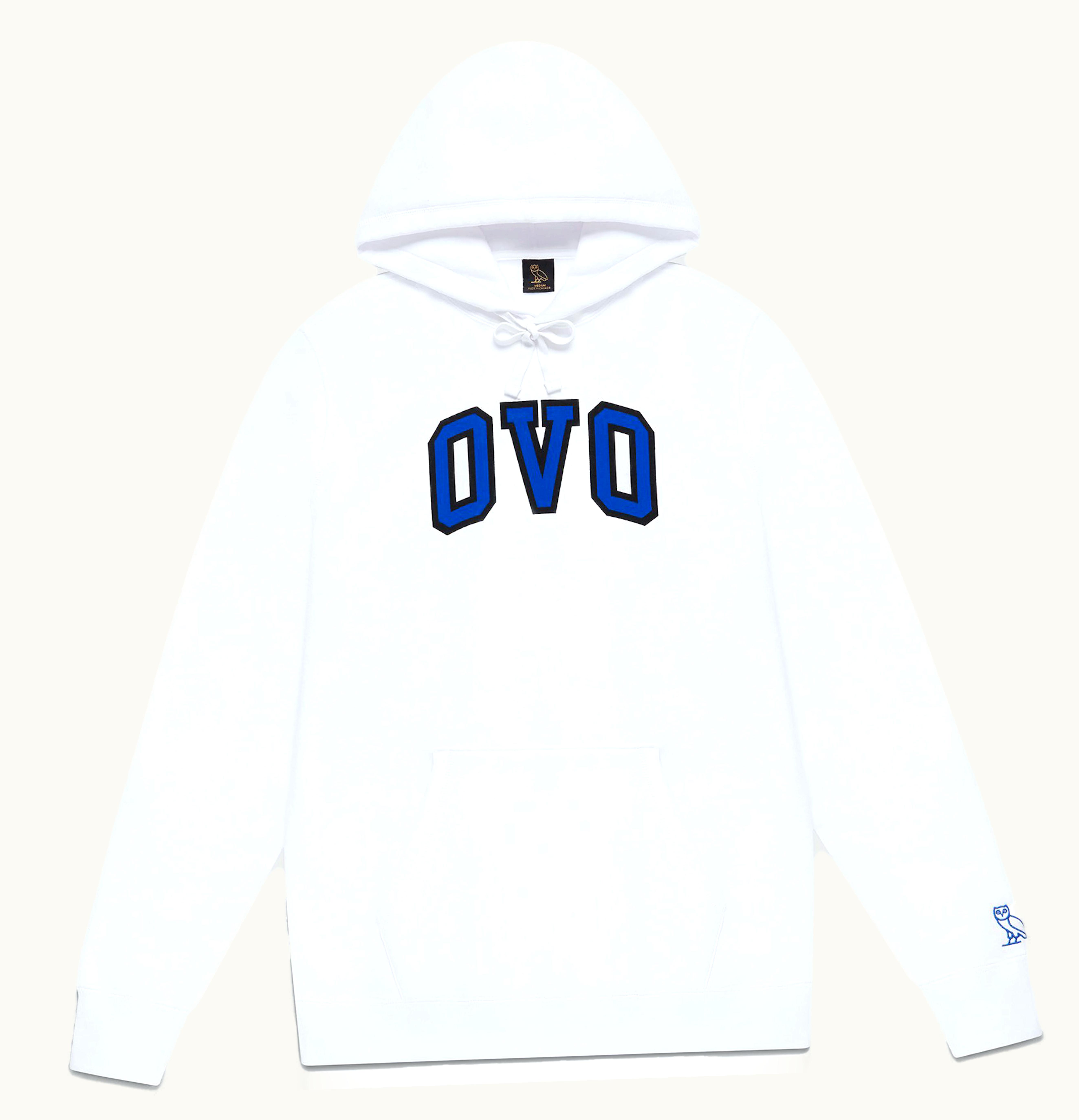OVO OVO Classic Arch Hoodie White