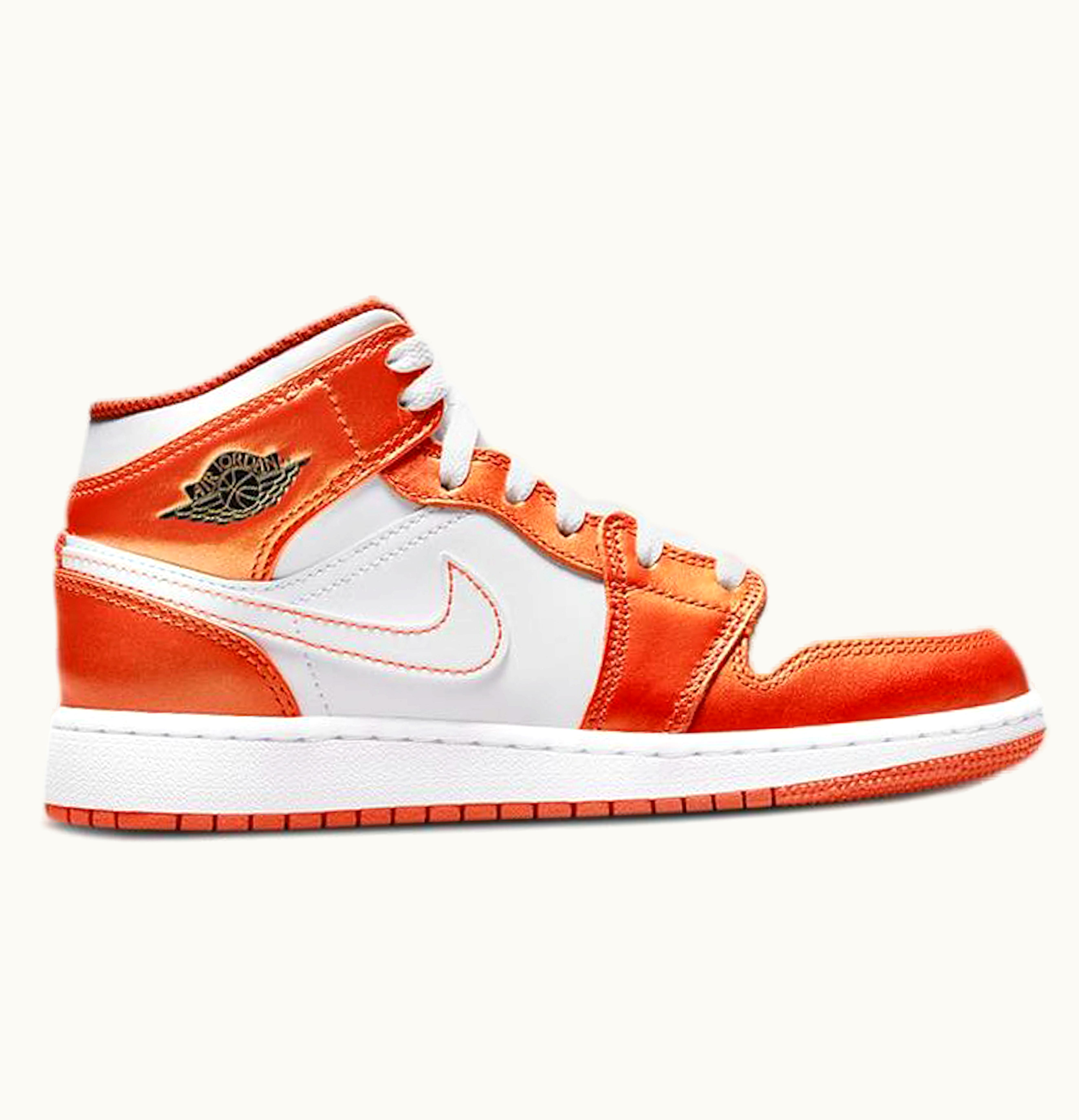 Jordan Air Jordan 1 Mid SE Metallic Electro Orange PS