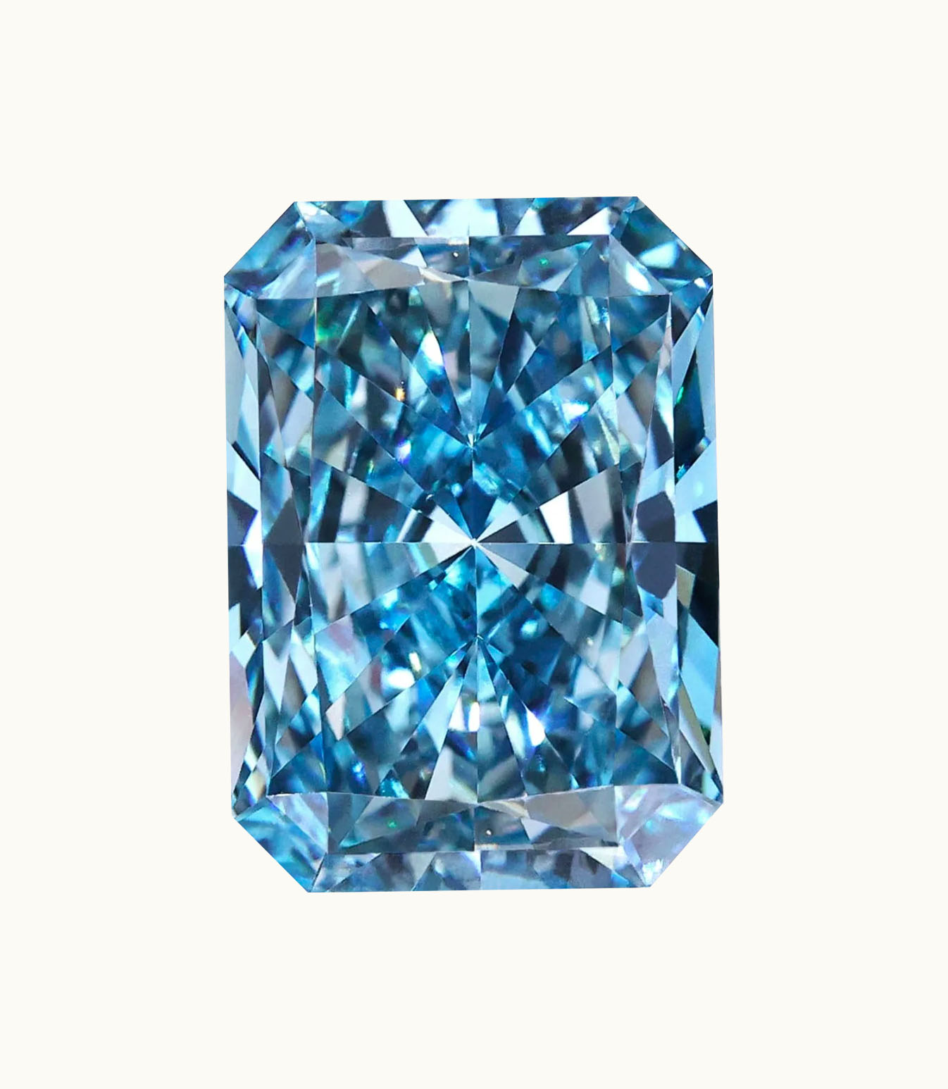 Loose Blue Diamonds Radiant Loose Blue Diamonds Color E - Clarity SI2 - Cut Poor - Shape Radiant