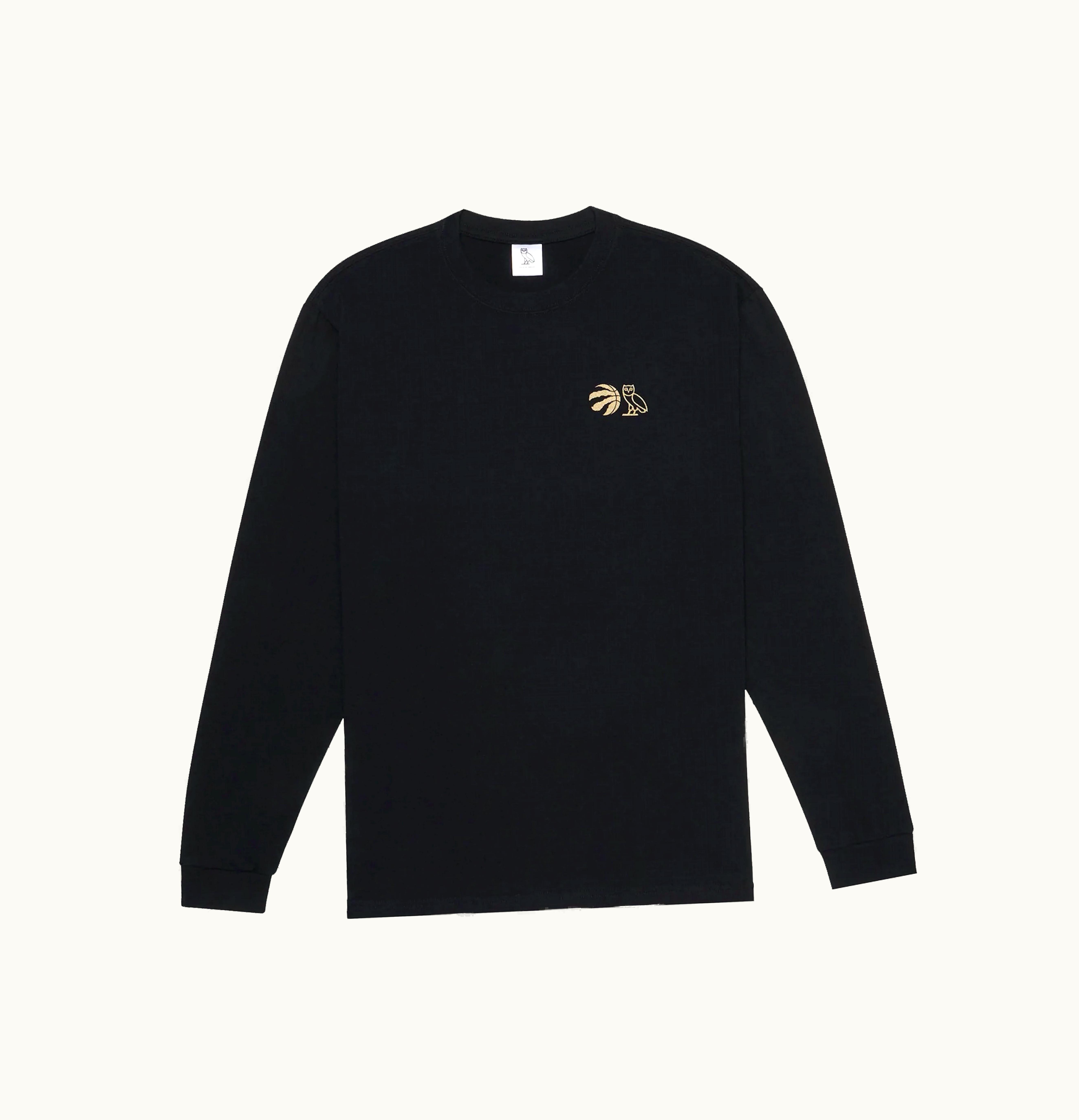 OVO OVO x Raptors Long Sleeve T shirt Black
