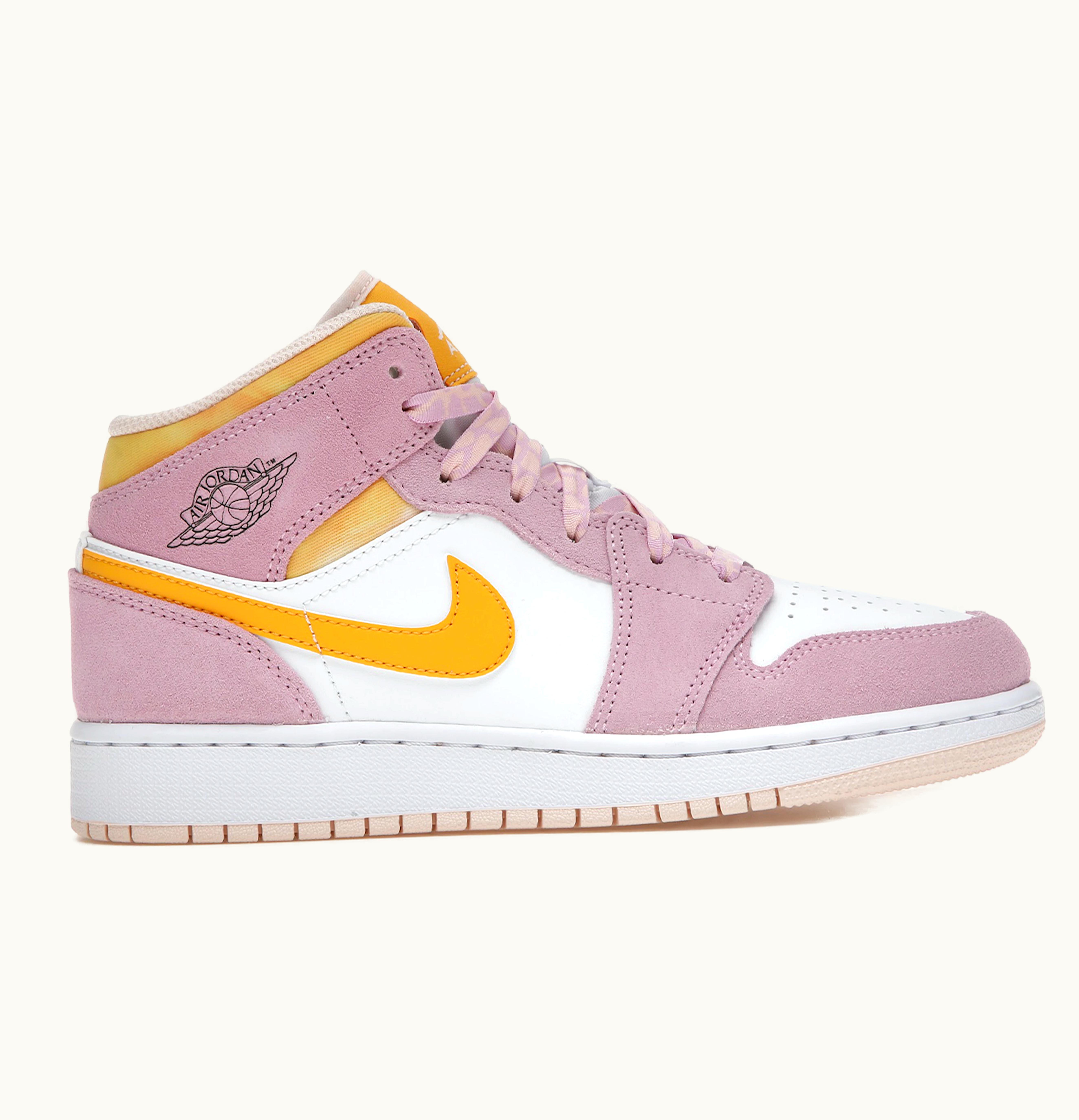 Jordan Air Jordan 1 Mid SE Arctic Pink GS