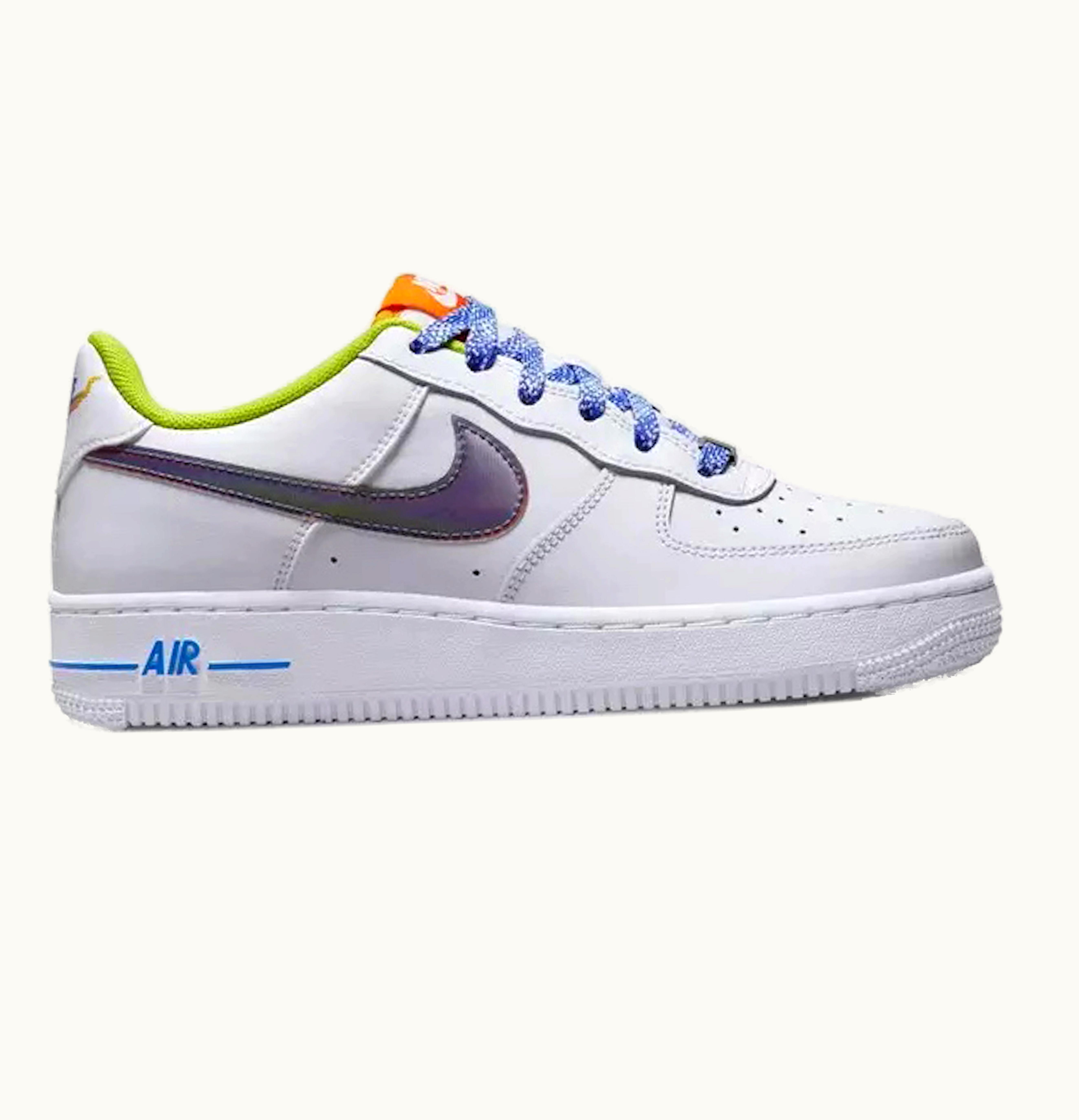 Nike Nike Air Force 1 LV8 White Magma Orange GS
