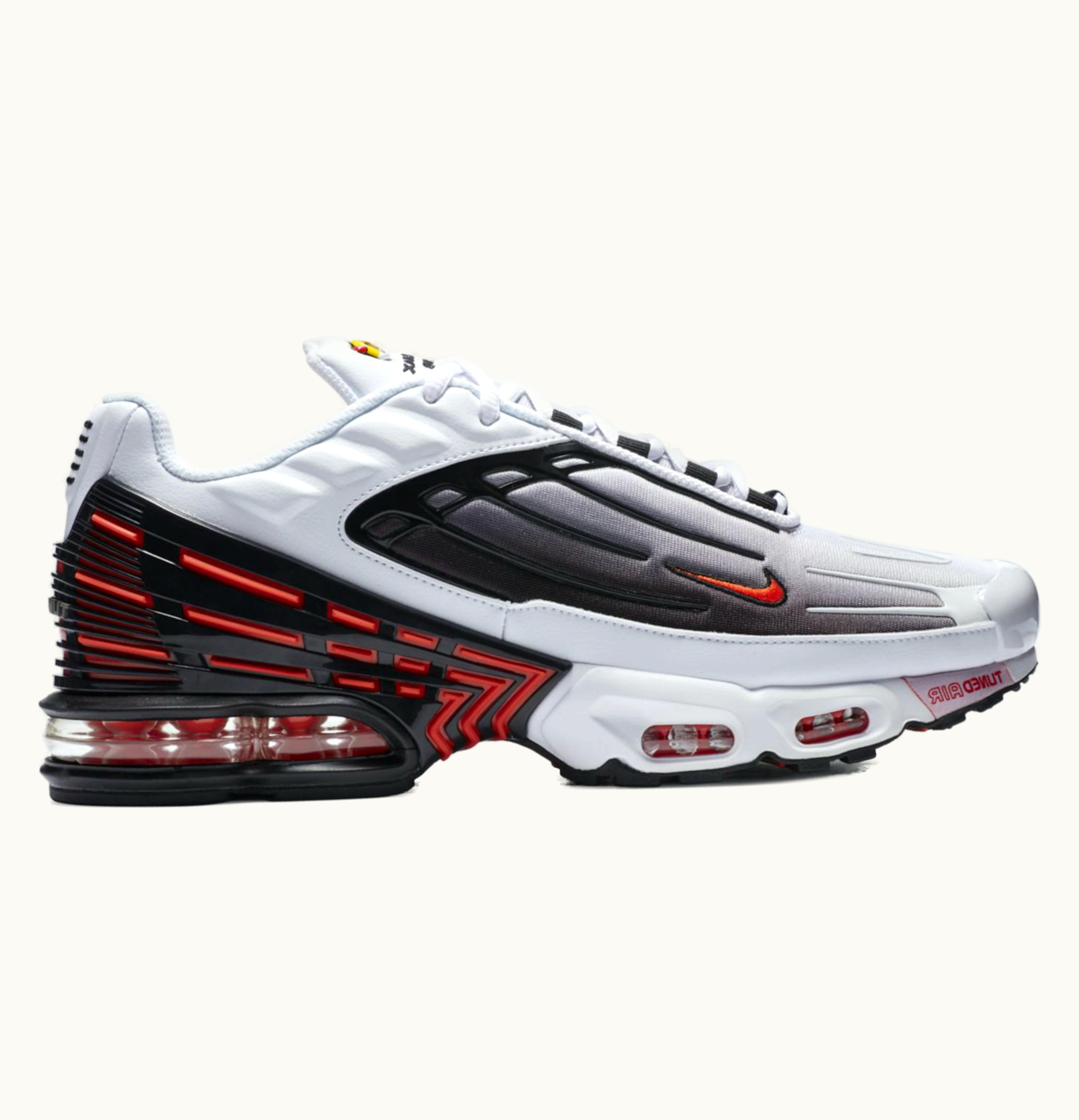 Nike Nike Air Max Plus 3 White Black Team Orange