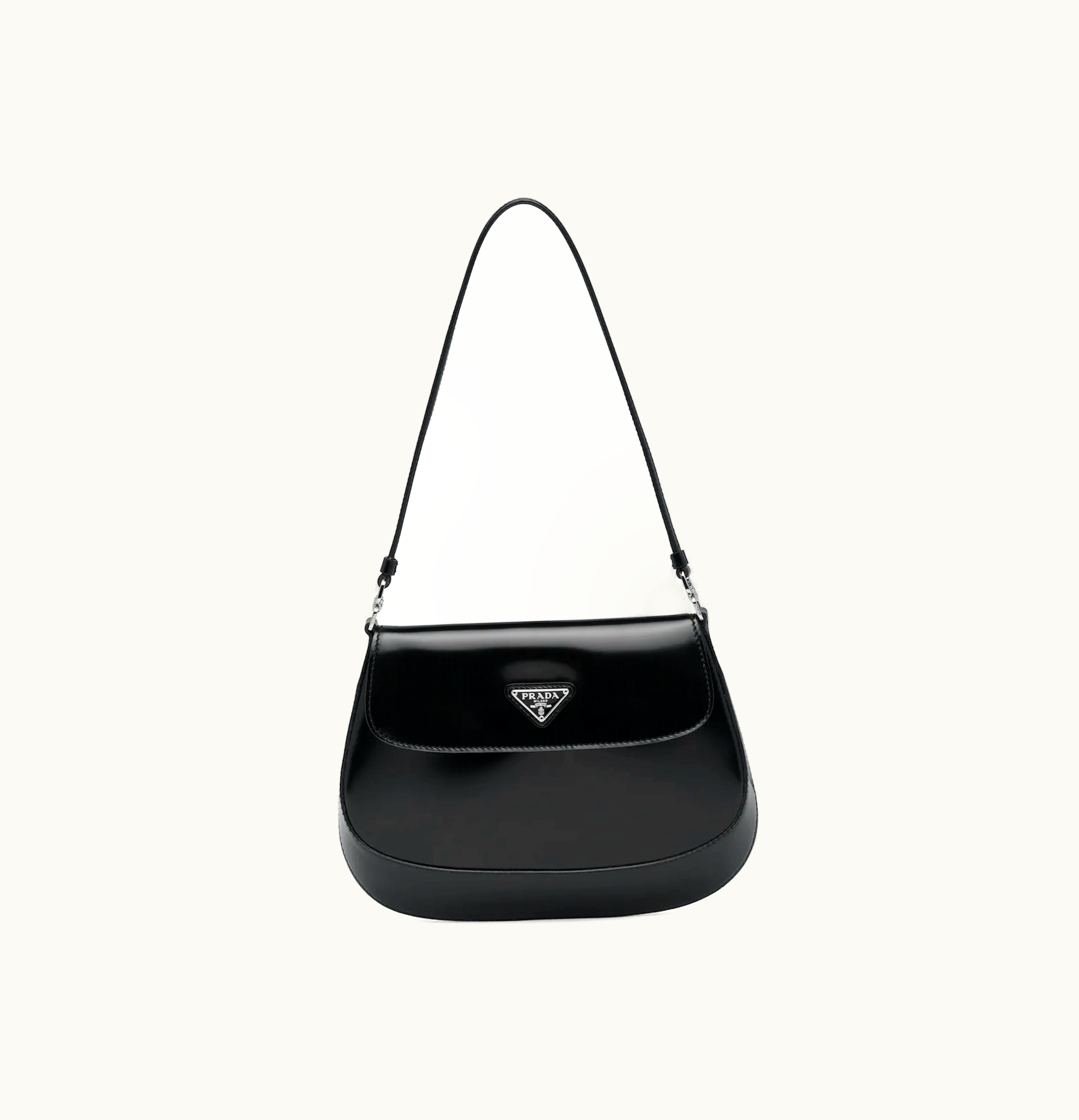 Prada Prada Cleo Shoulder Bag Black