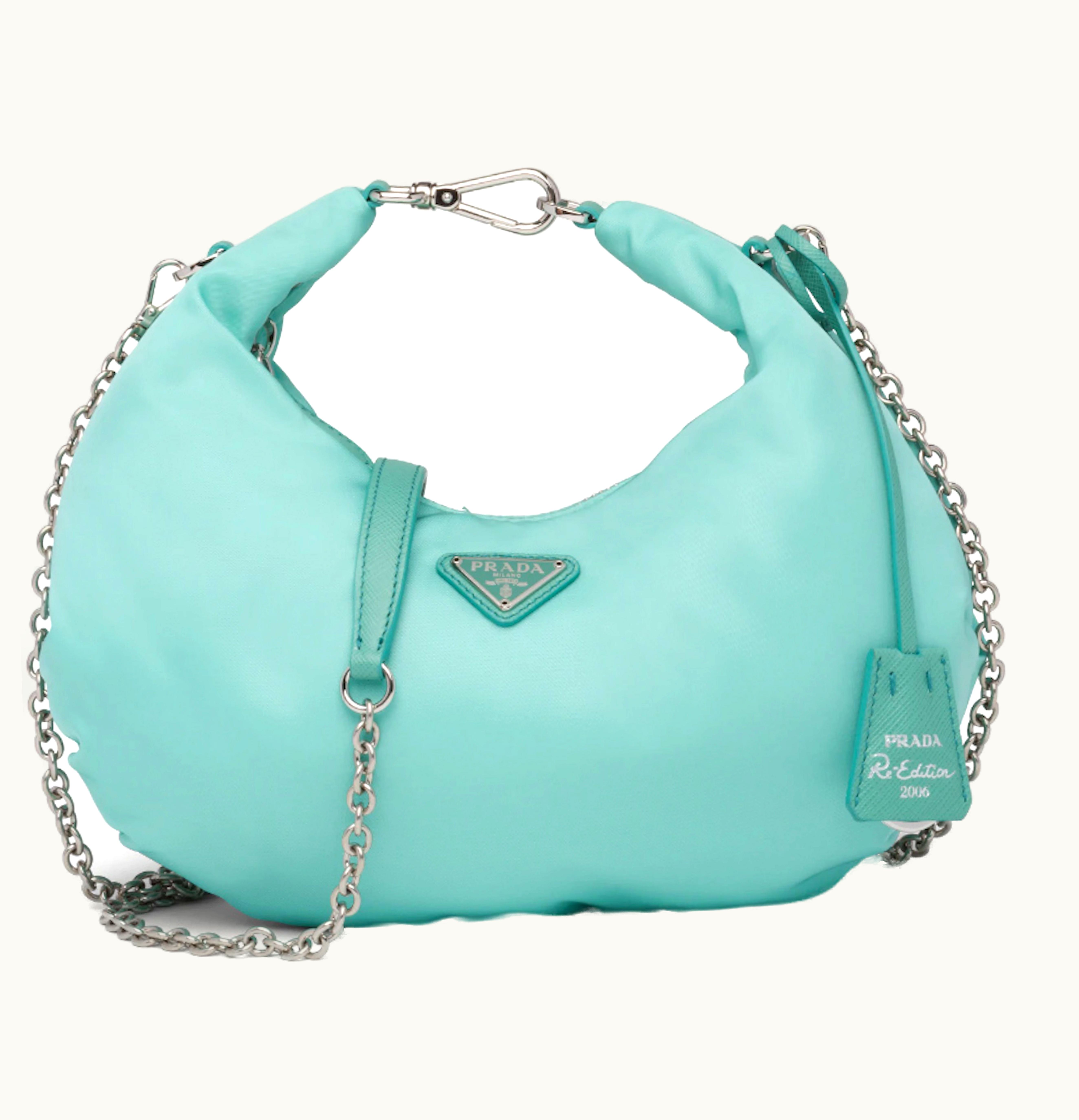 Prada Prada Re Edition 2006 Nylon Bag Jade Green