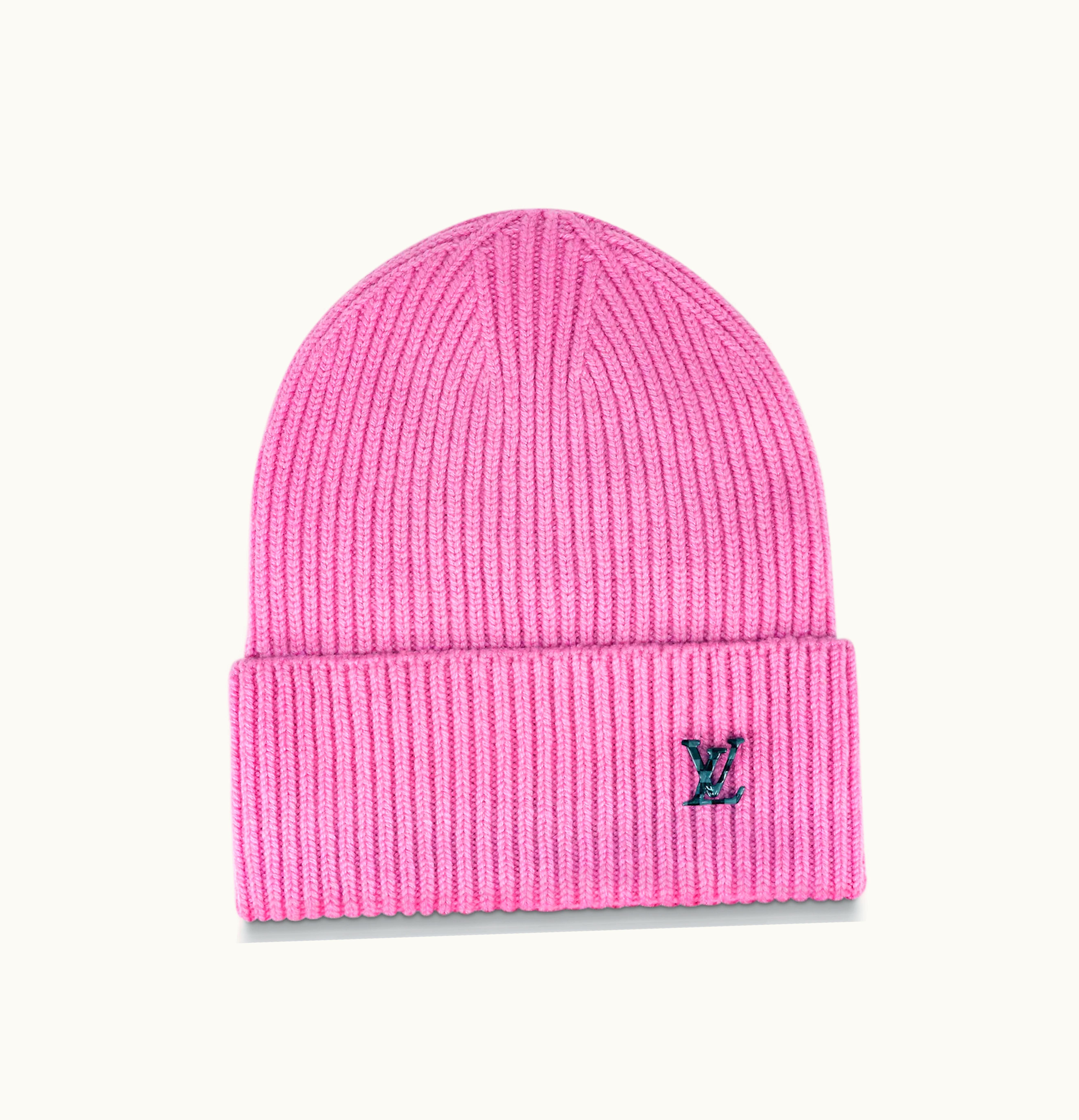 Louis Vuitton Louis Vuitton LV Ahead Beanie Pink