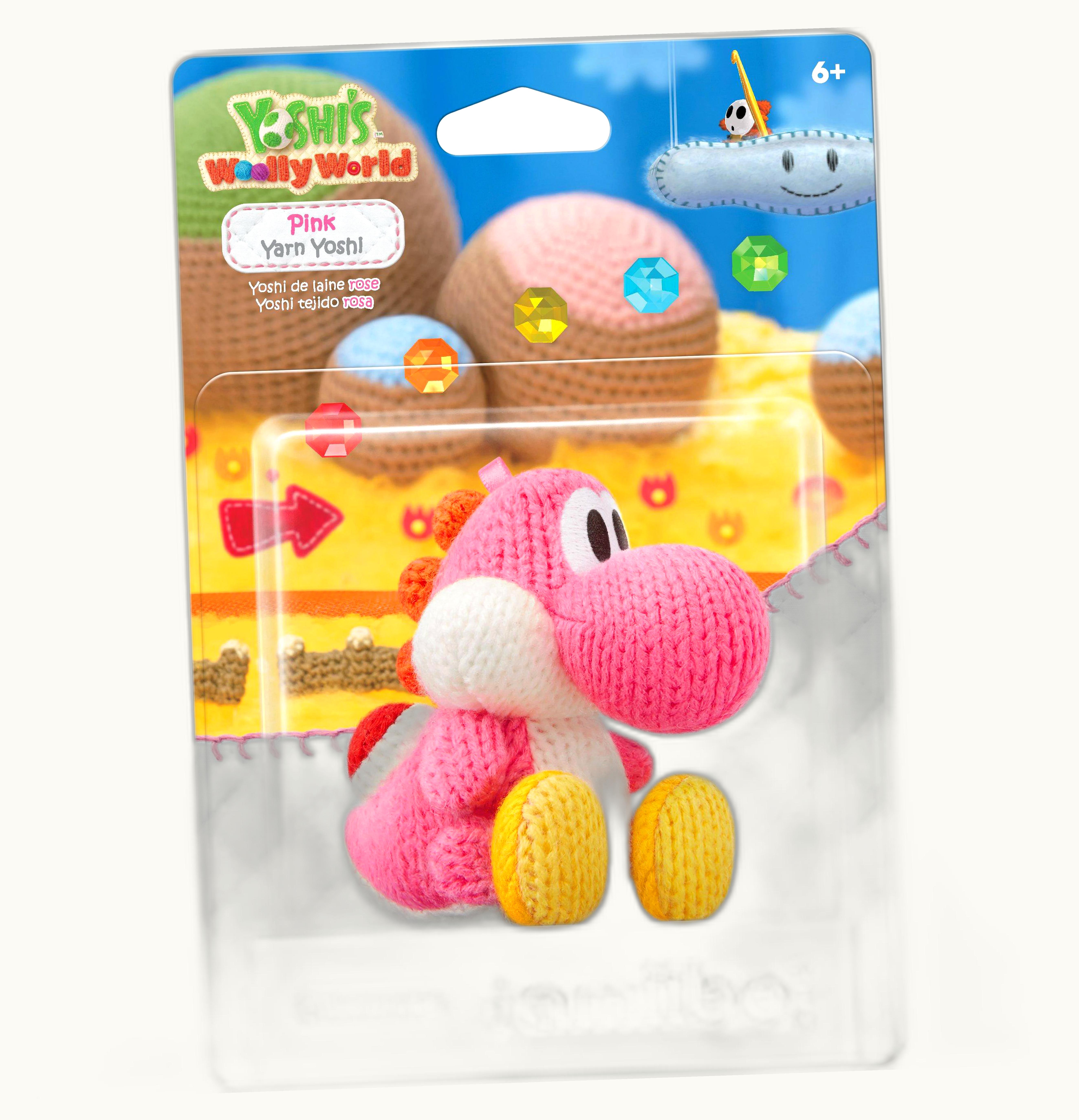 Nintendo Nintendo Yoshis Woolly World Pink Yarn Yoshi amiibo