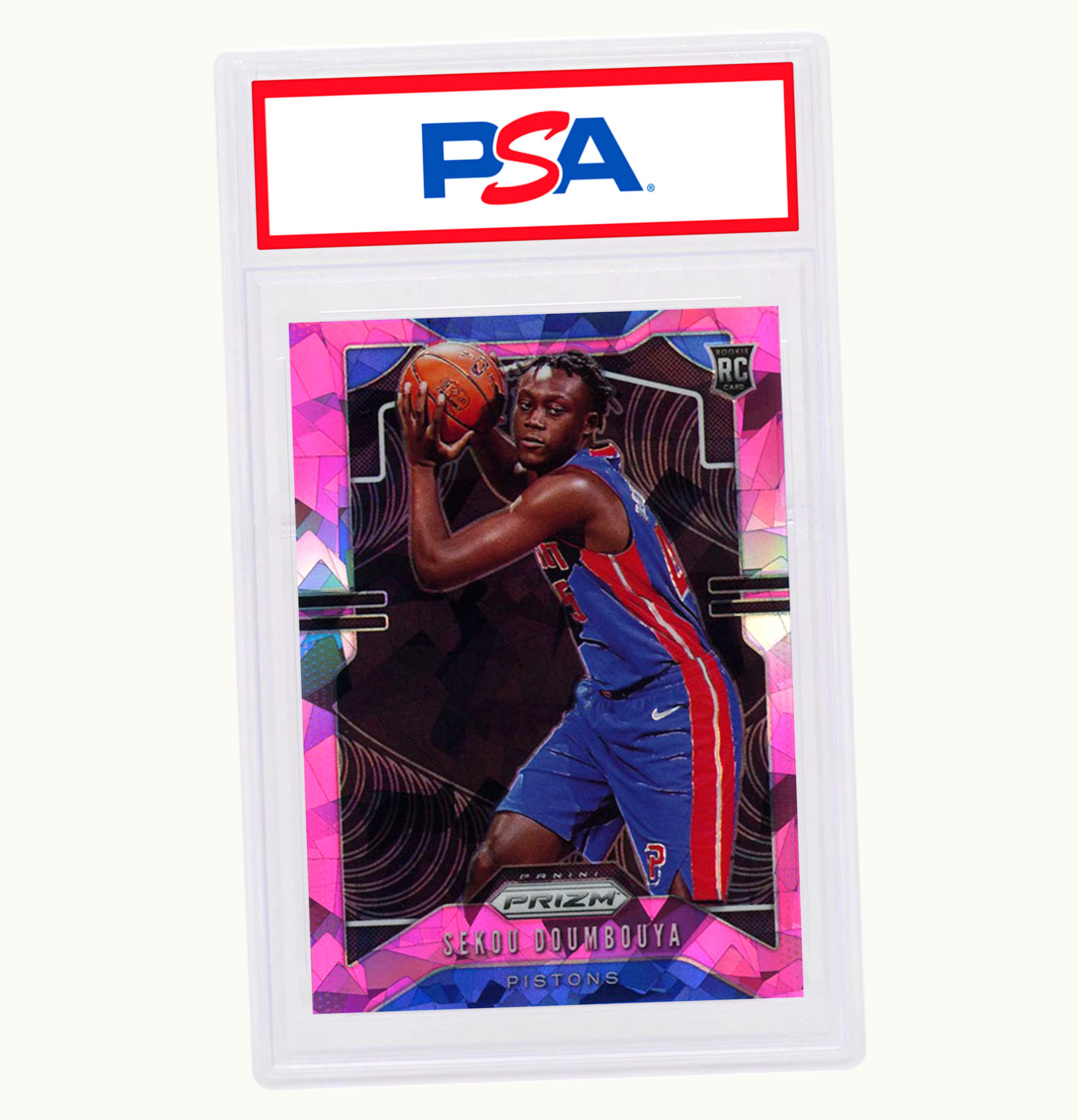 Panini Sekou Doumbouya 2019 Panini Prizm Rookie Pink Ice 261