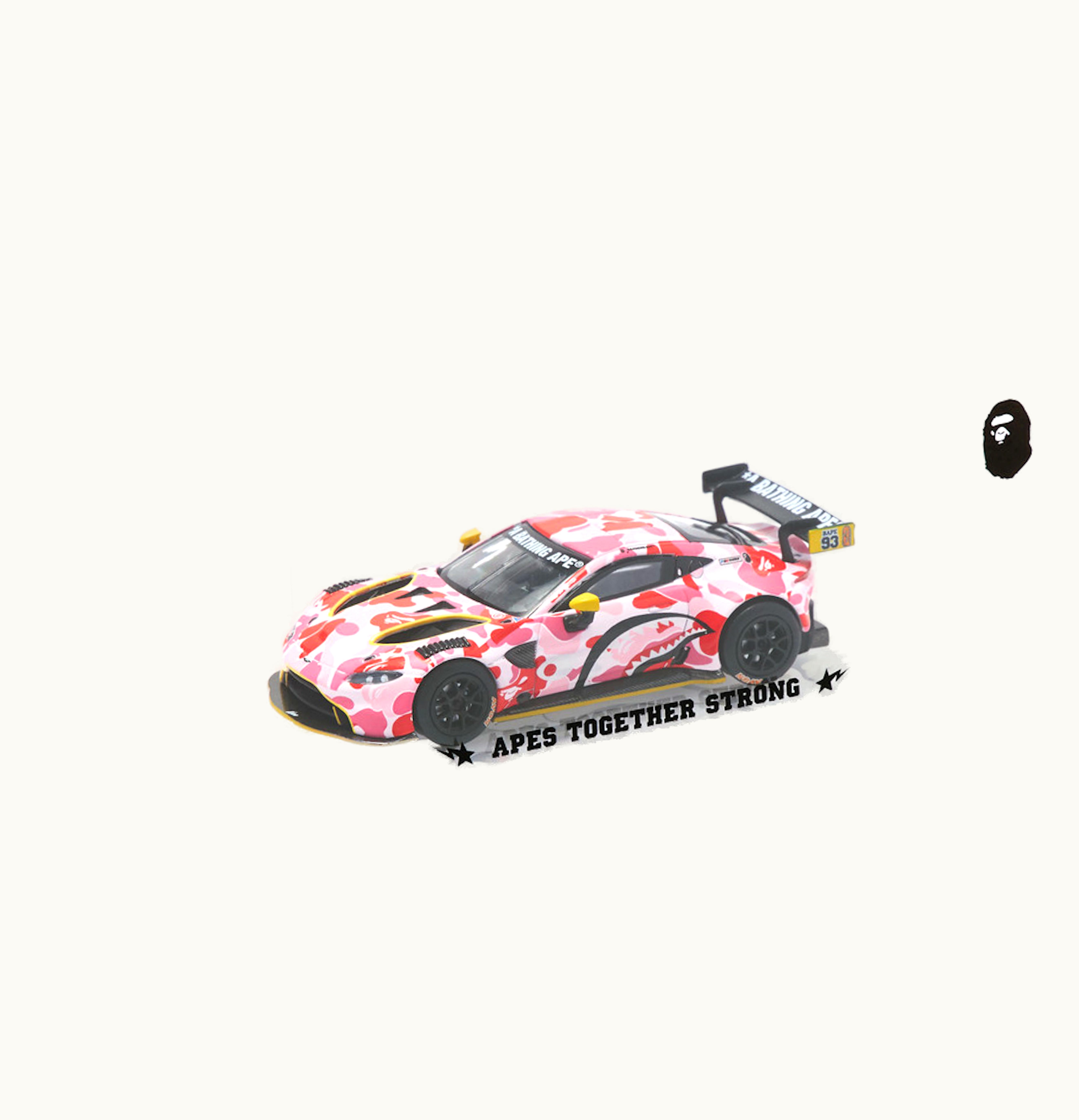 BAPE BAPE x Aston Martin GT3 Pink