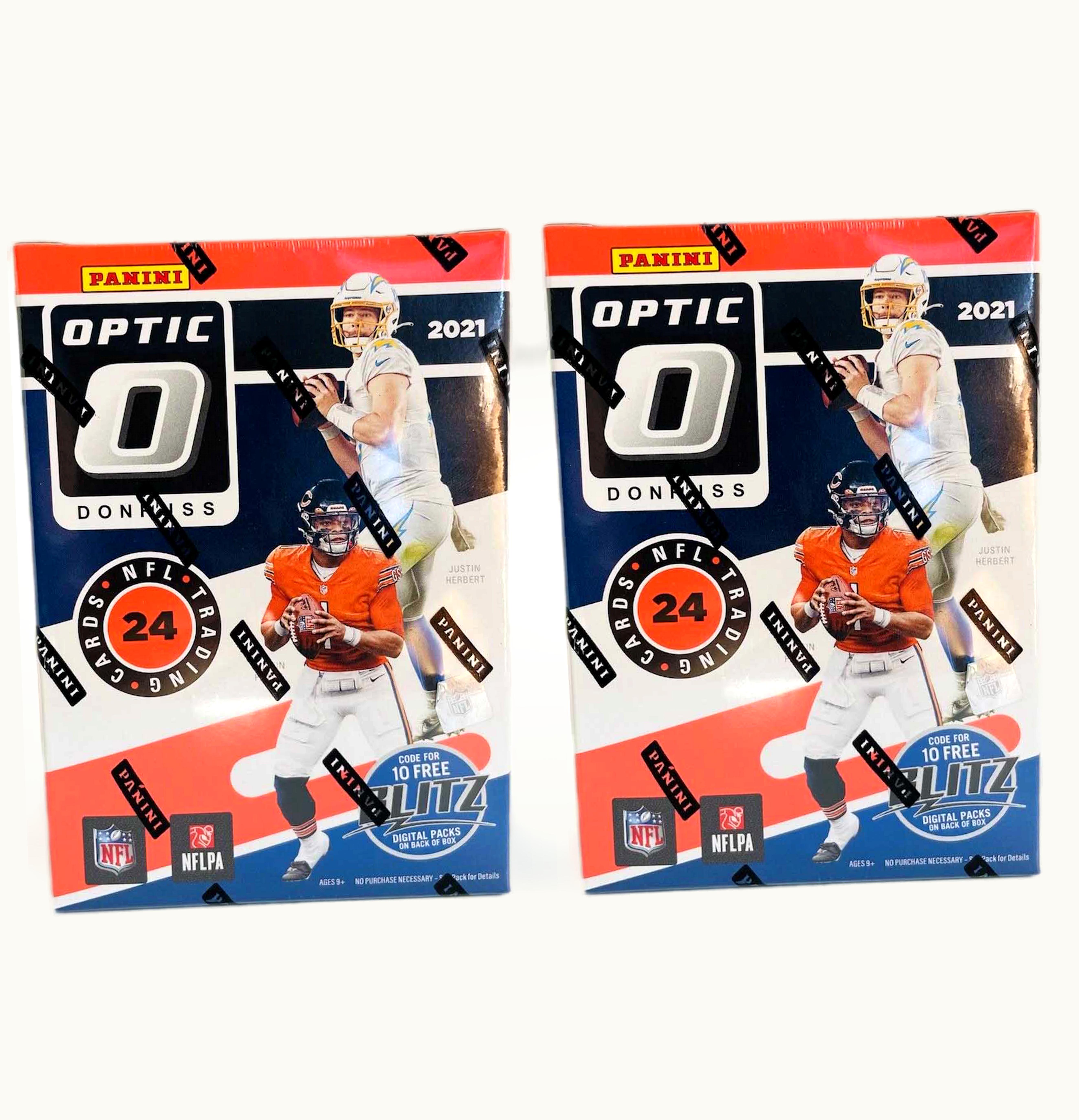 Panini 2021 Panini Donruss Optic Football Blaster Box Pink Parallels 2x Lot