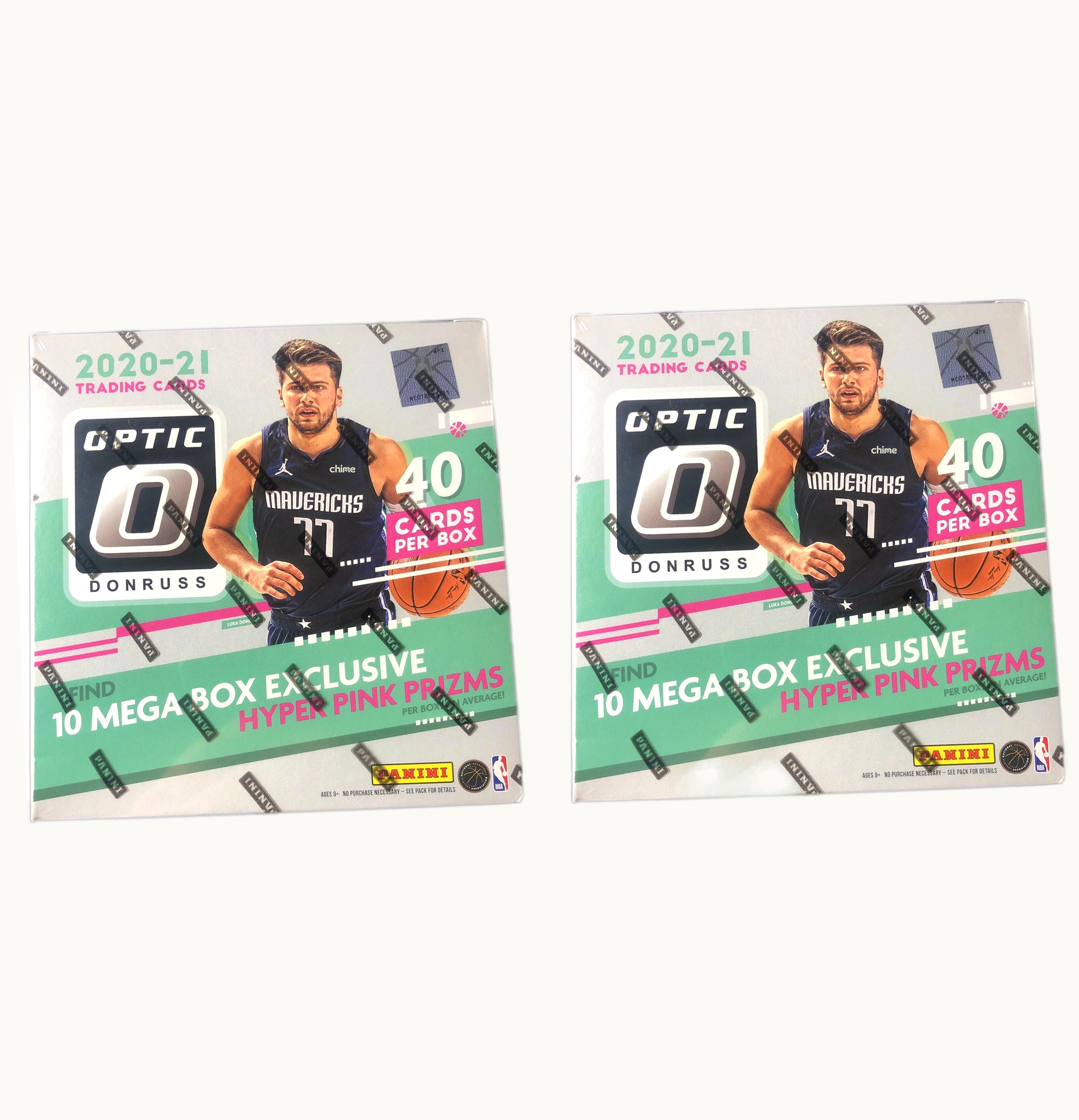 Panini 2020 21 Panini Donruss Optic Basketball Mega Box 2x Lot
