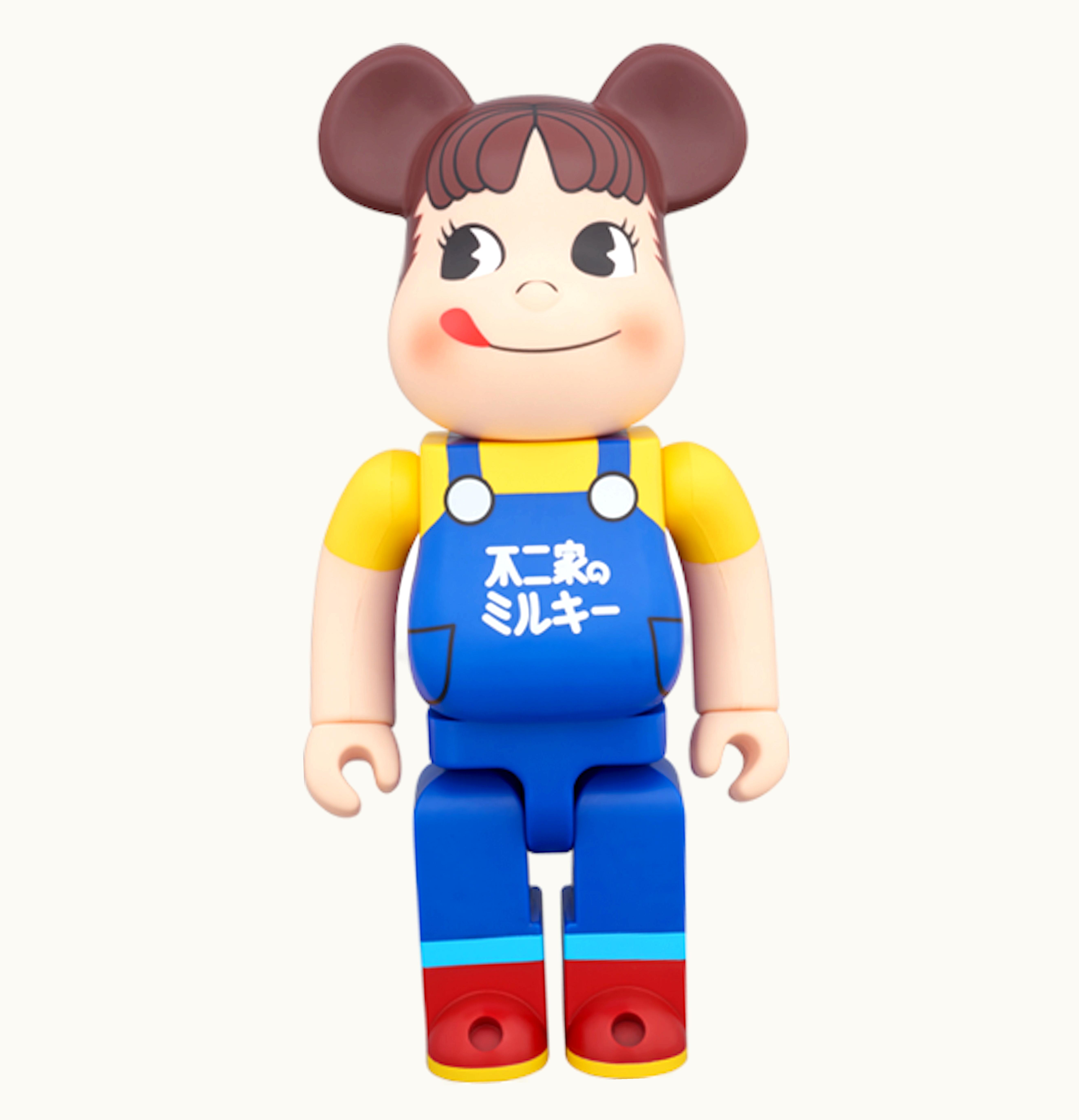 Bearbrick Bearbrick Peko chan Milky 65th Anniversary Design 400 Blue