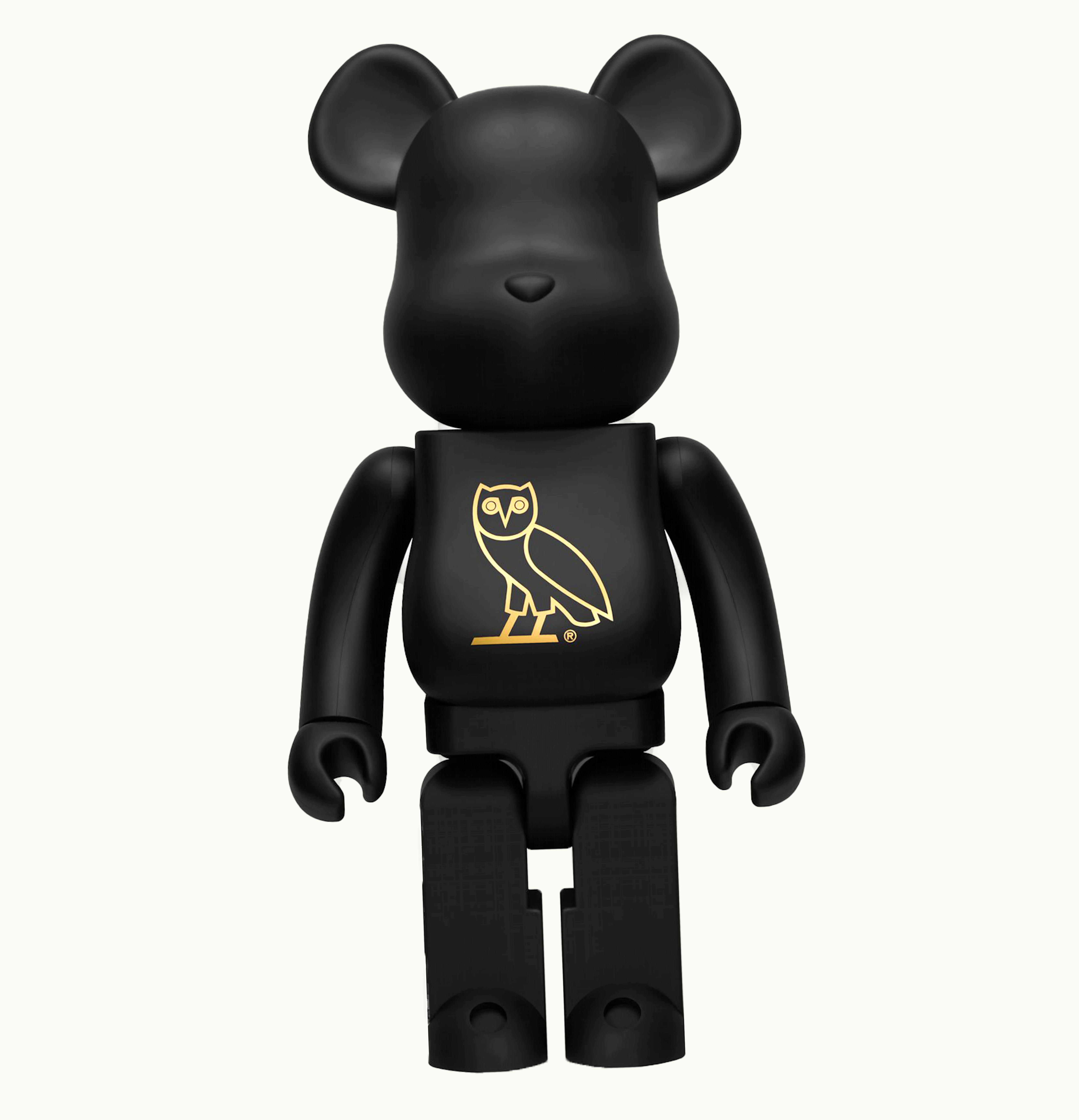 Bearbrick Bearbrick x OVO OG Owl 1000 Collectible Black