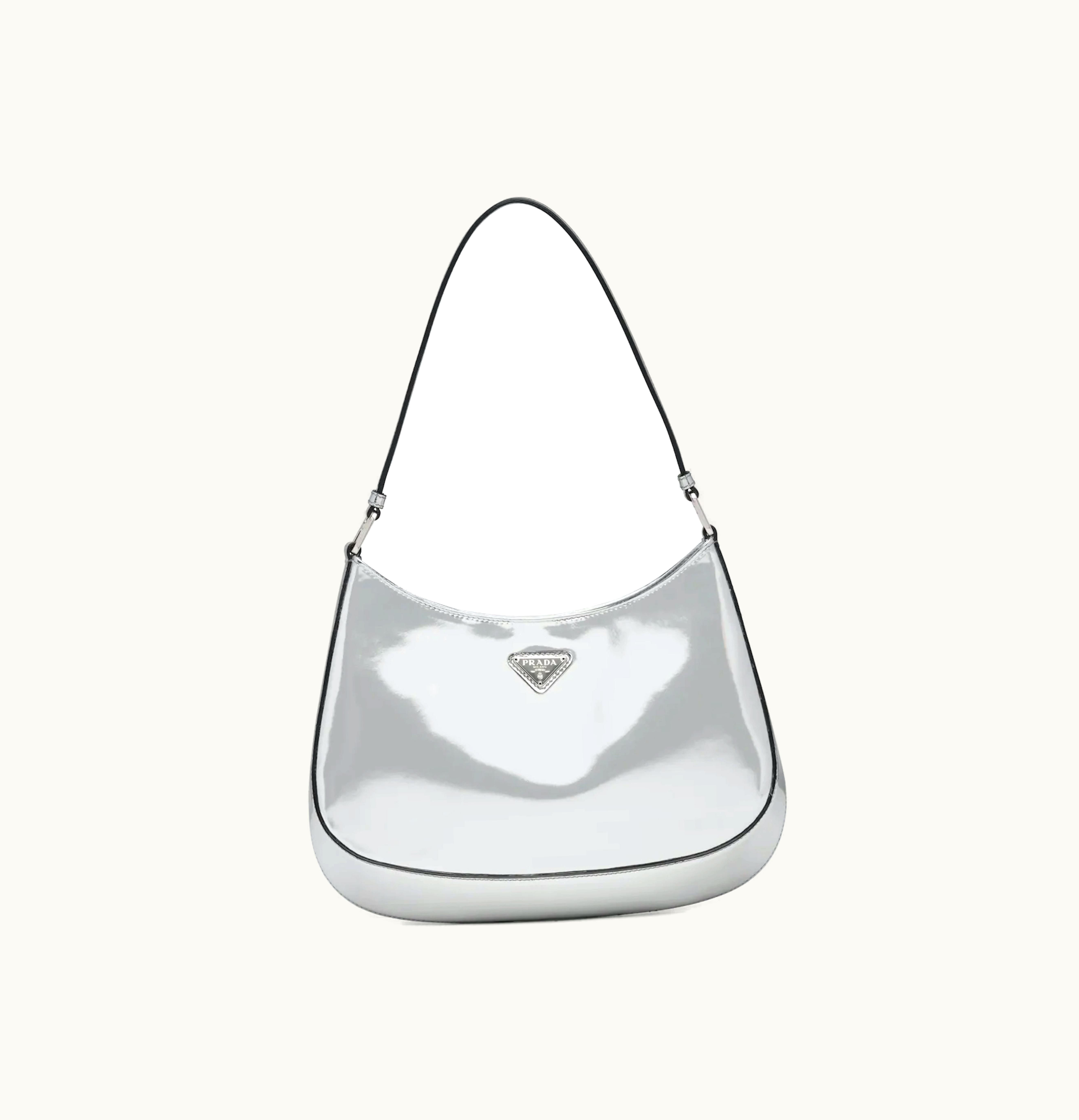Prada Prada Cleo Shoulder Bag Silver
